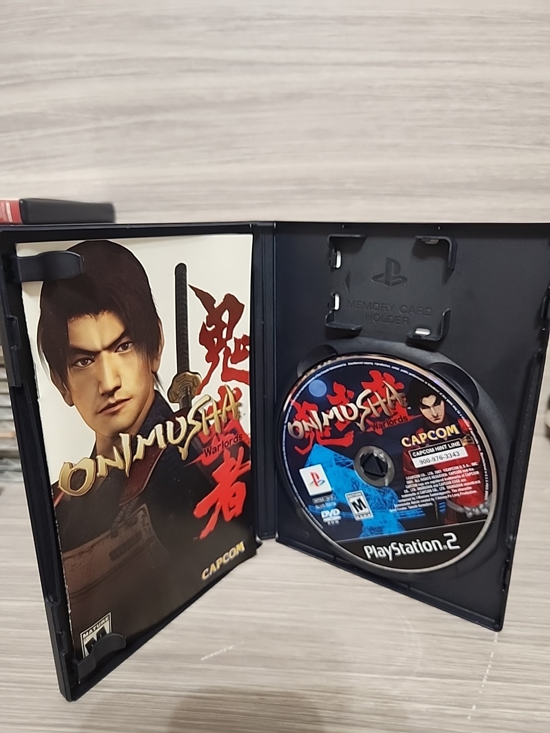 Onimusha: Warlords (PlayStation 2, 2002) Complete CIB