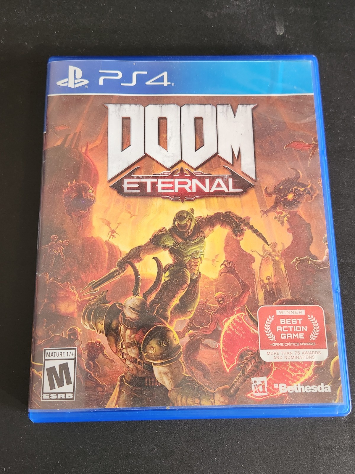 Doom Eternal: Deluxe Edition (Sony PlayStation 4, PS4) Excellent Condition
