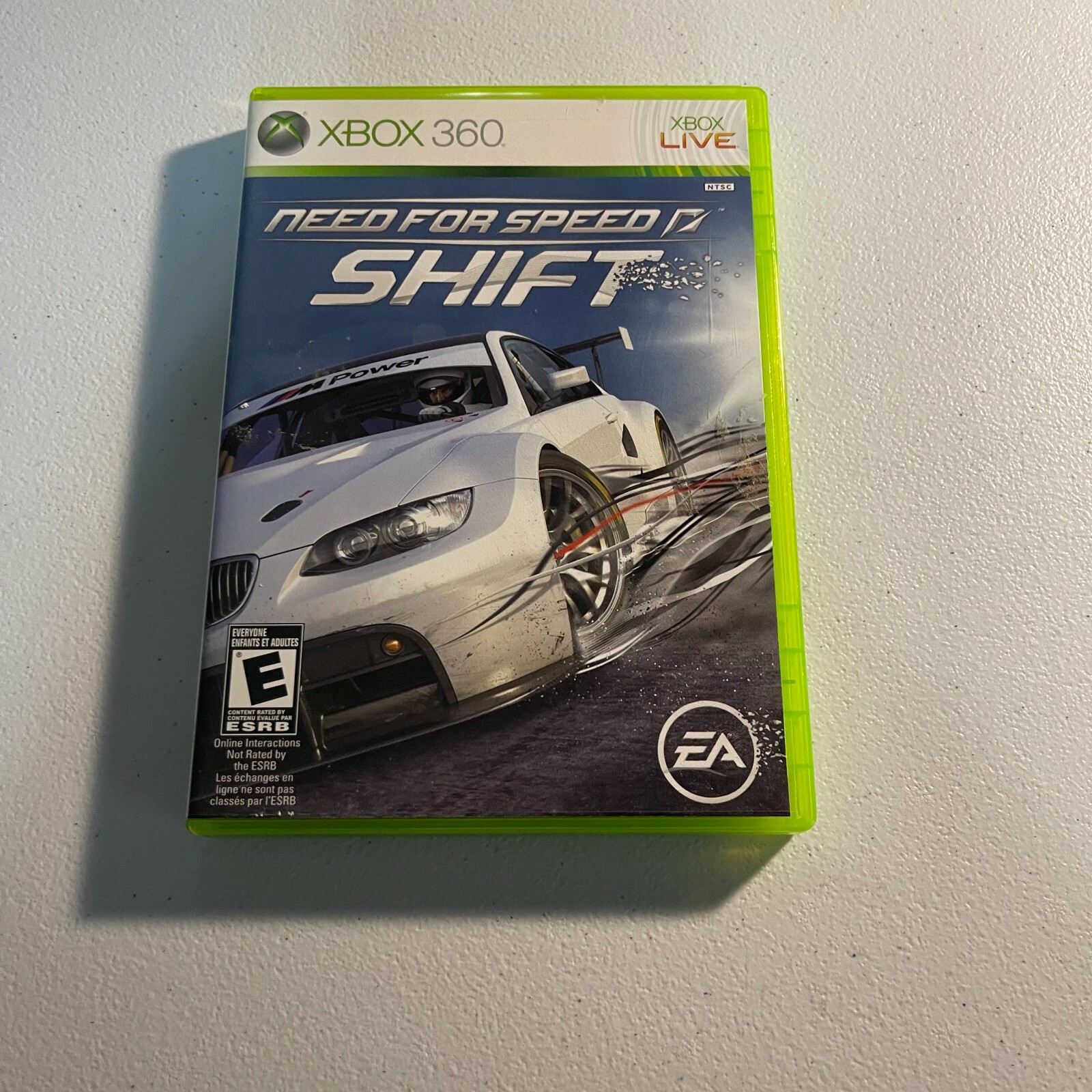 Need for Speed: Shift (Microsoft Xbox 360, 2009) COMPLETE Tested & Working!