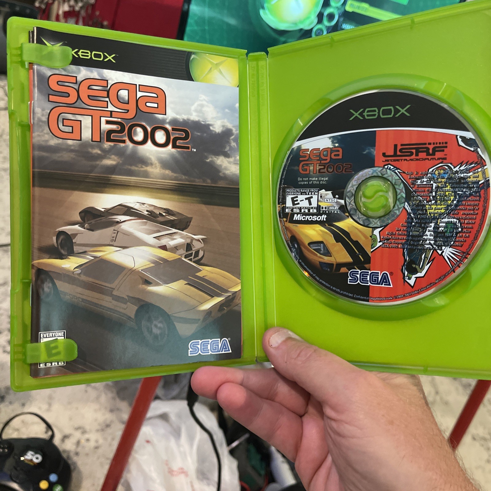 SEGA GT 2002/Jet Set Radio Future (Xbox, 2002) W MANUAL/not for resale Free Ship