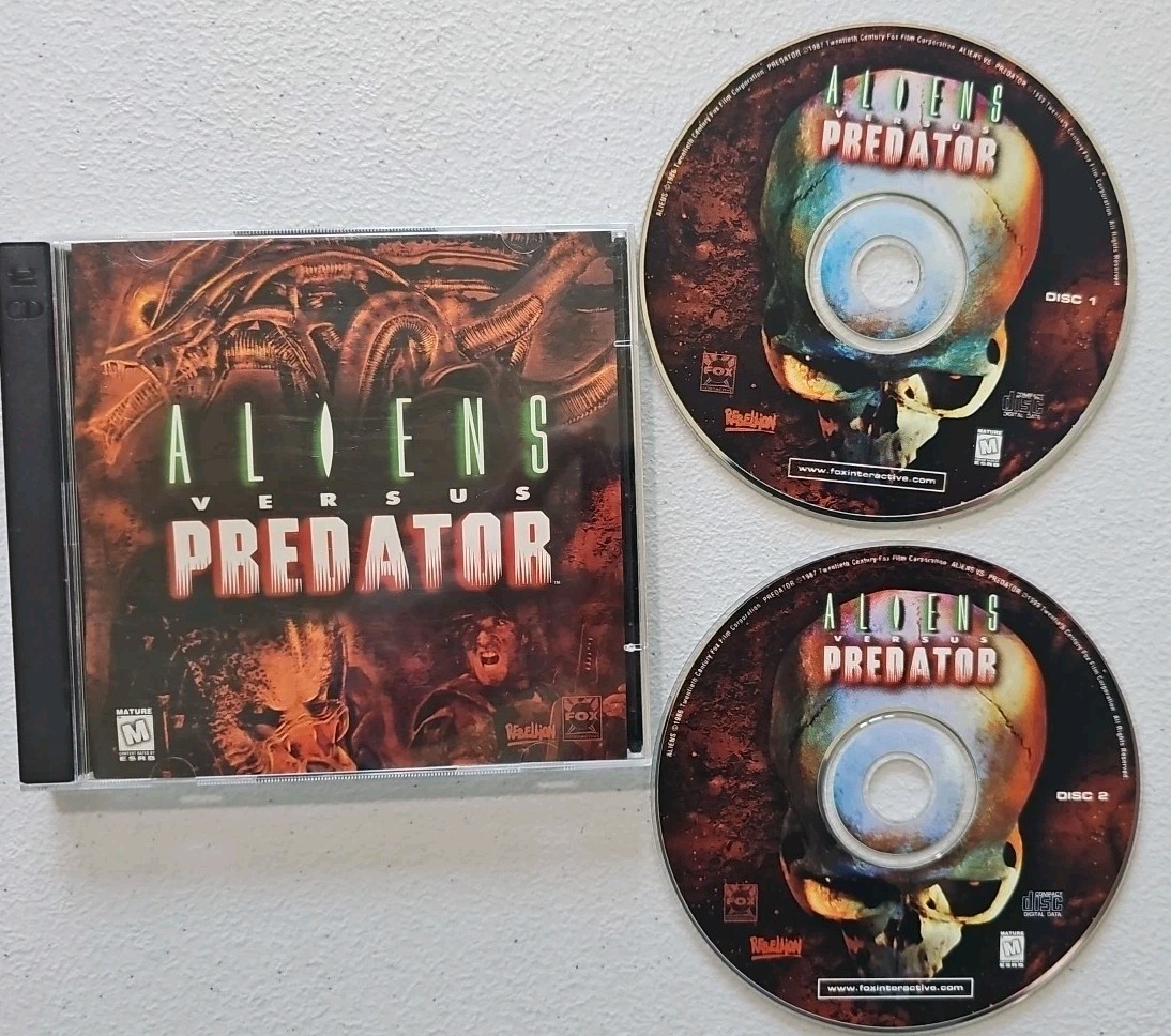 Aliens Versus Predator (PC, 1999) CIB Vintage Computer PC Game Jewel case | GOOD