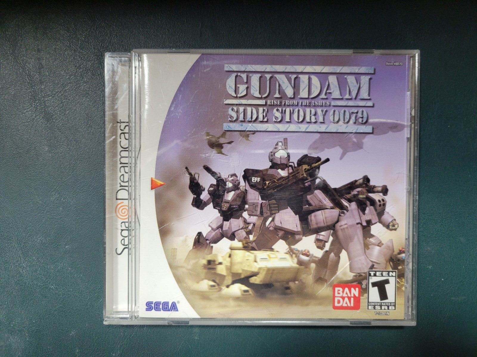 Gundam Side Story 0079: Rise From the Ashes (Sega Dreamcast, 2000) CIB. Tested