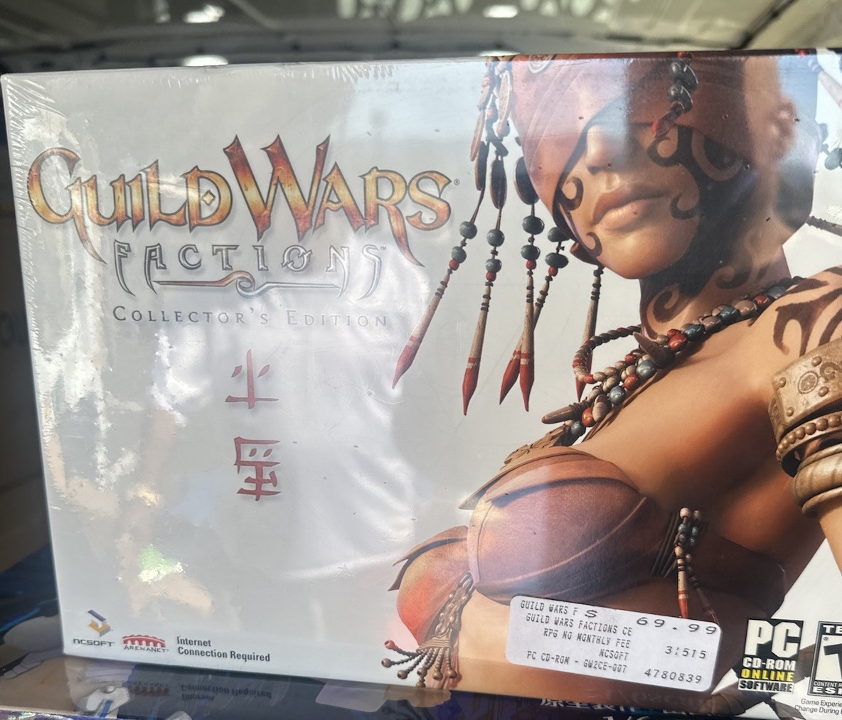 NCsoft Guild Wars Factions Collector’s Edition PC MMORPG Online sealed 2006