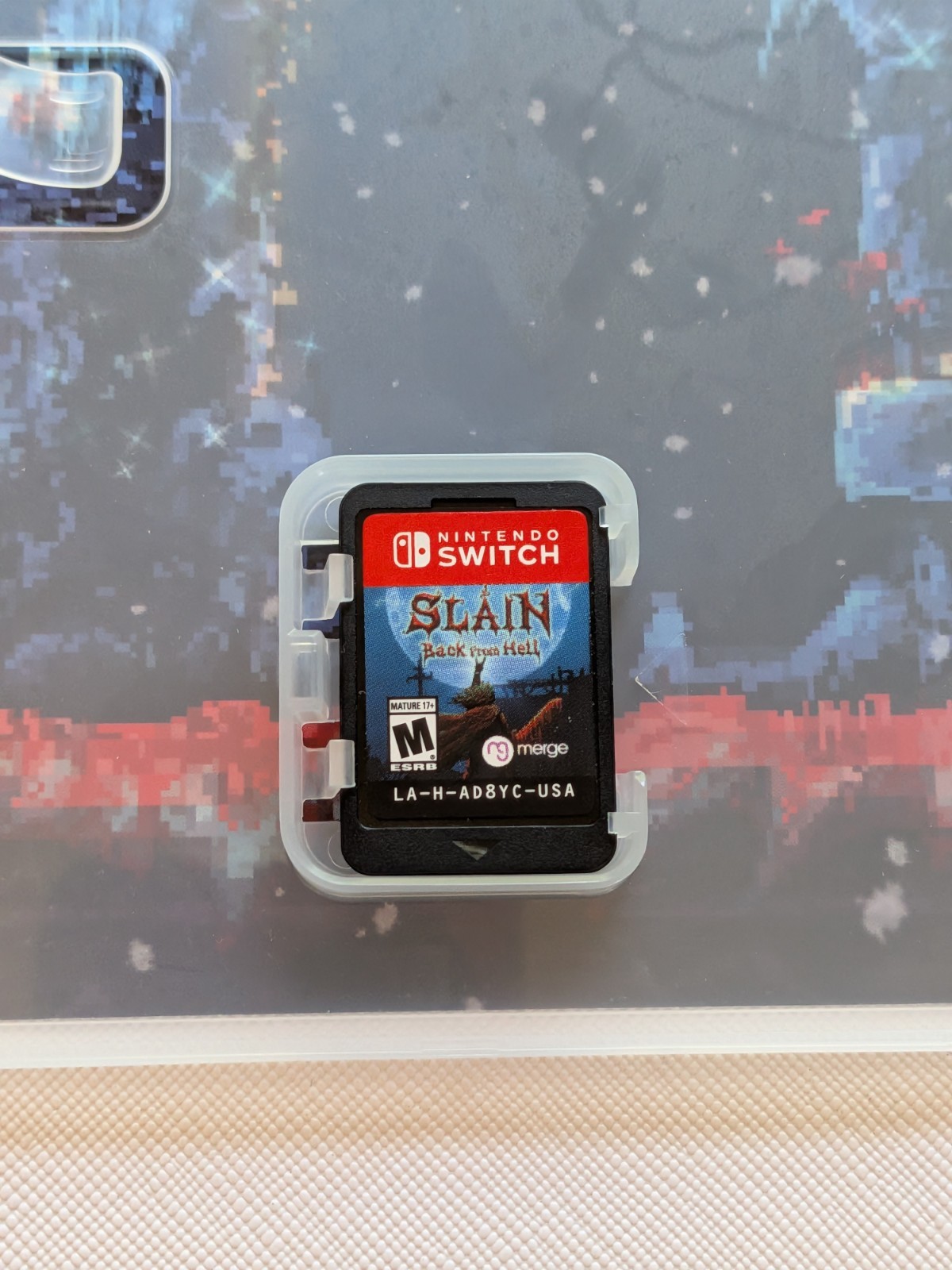 Slain: Back from Hell (Nintendo Switch, 2018) Game + Case – Authentic – Tested