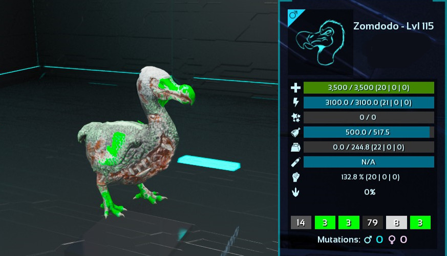 NEW-Ark Survival Ascended-Dino-Top Stats-Zombie-Dodo-Colors-PVE PS5/XBOX/PC