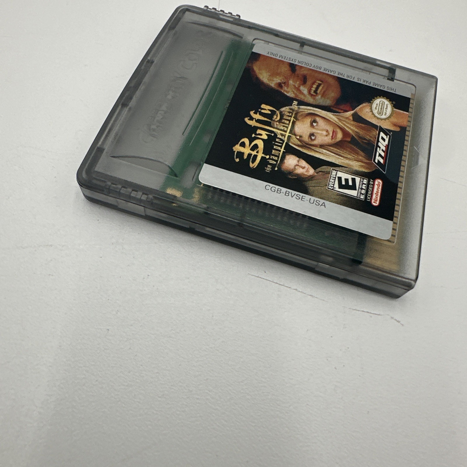 Buffy the Vampire Slayer Who Wants Millionaire Nintendo Game Boy Color GBC Lot