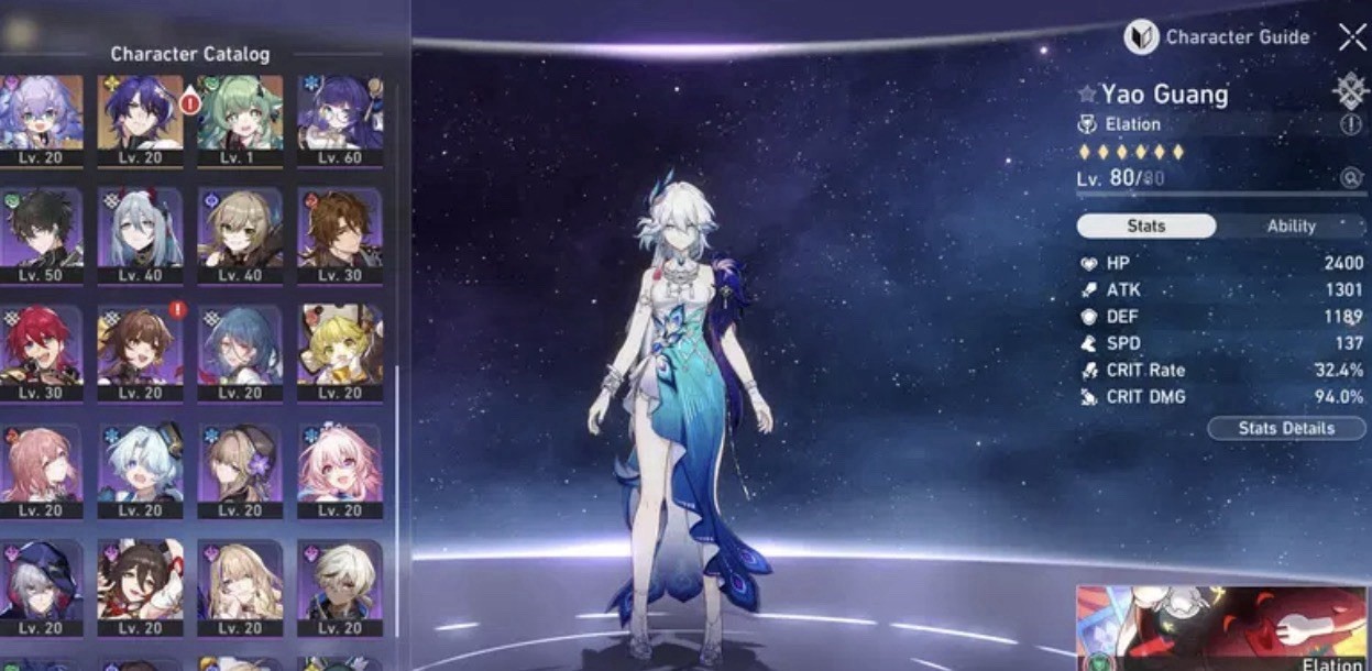 [NA] hsr Honkai Star Rail E2 Castorice, and Evernight account
