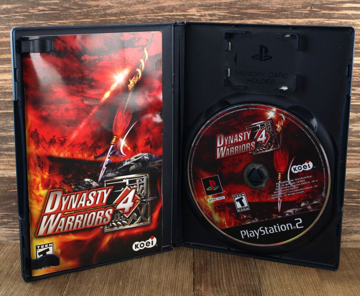 Dynasty Warriors 4 PlayStation 2 PS2 Video Game Complete CIB