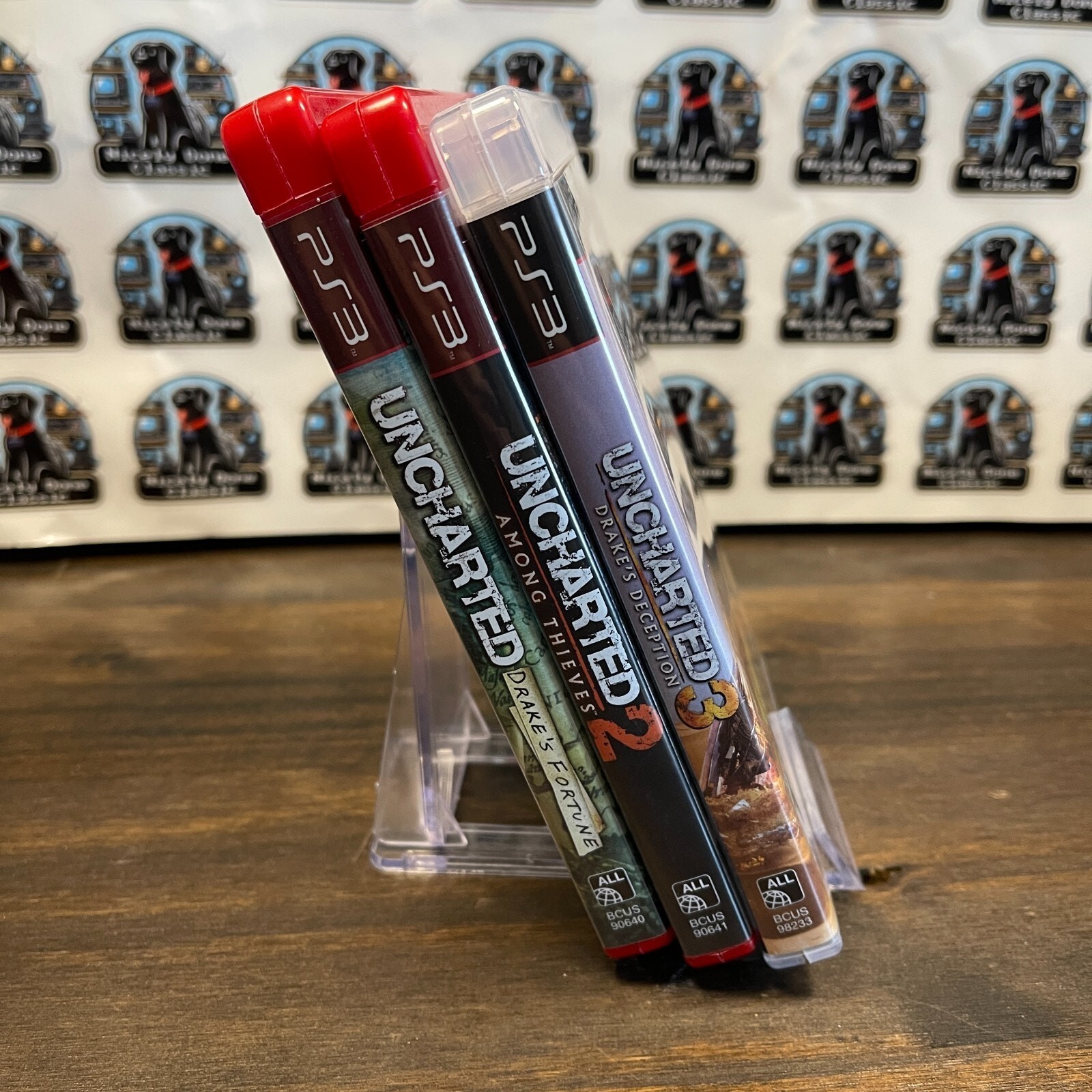 Uncharted 2, 3, & Drakes Fortune Bundle (Sony PlayStation 3)-READ