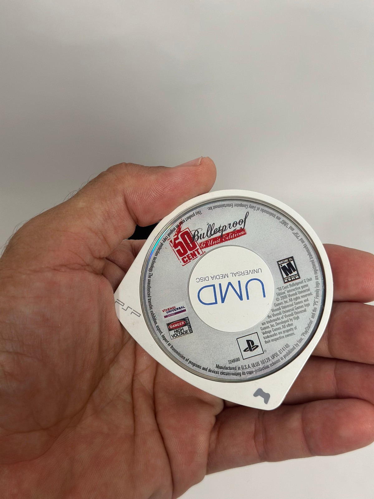50 Cent Bulletproof G Unit Edition – PSP LOOSE DISC
