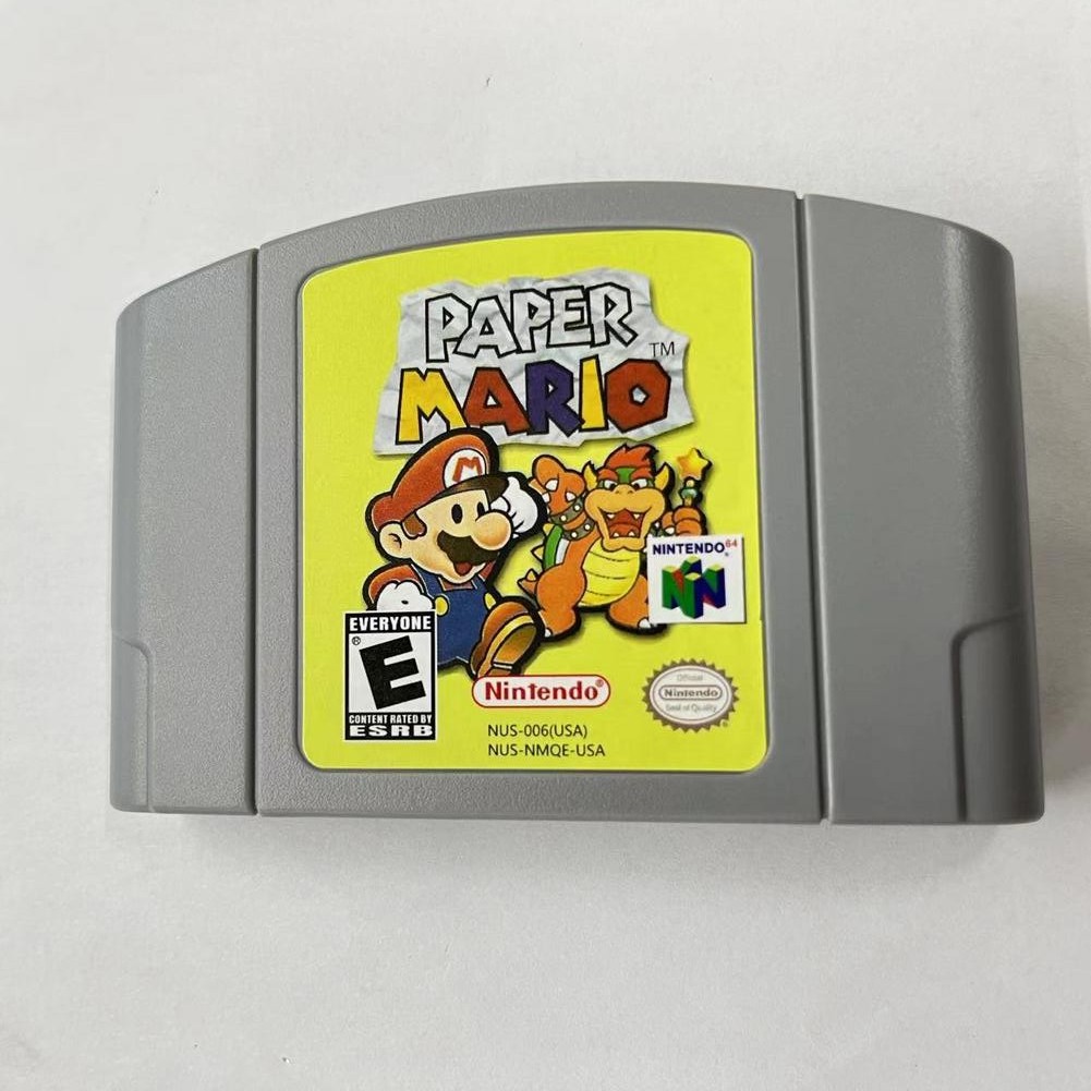 Paper Mario – Nintendo 64 (N64) Perfect addition Tested and working