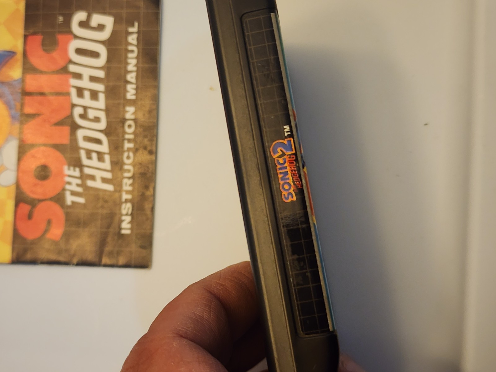 Sonic The Hedgehog 1 & 2 Not For Resale Sega Genesis One Is CIB – Tested Working