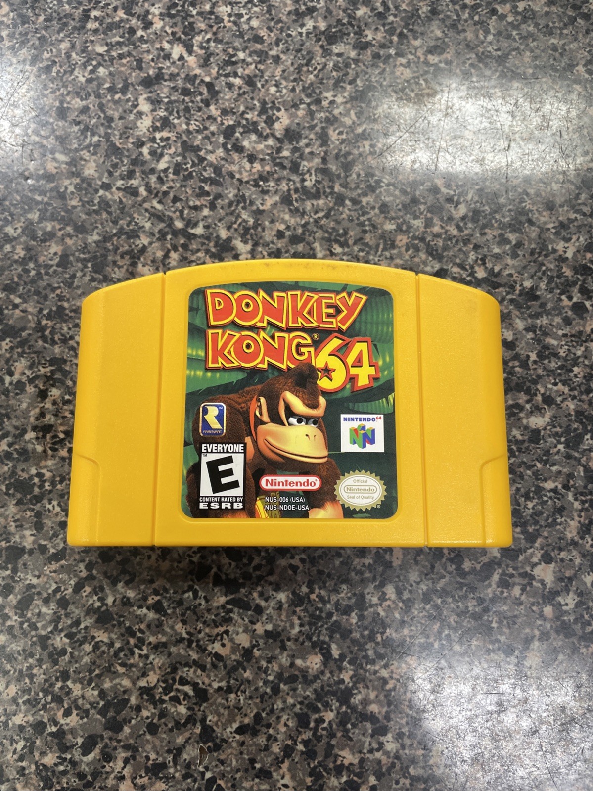 GENUINE DONKEY KONG 64 N64 NINTENDO GAME CARTRIDGE ONLY USA SELLER FREE SHIPPING