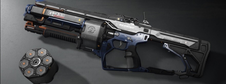 Star Citizen GP-33 MOD ”Ashfall” Grenade Launcher Star Citizen Gun