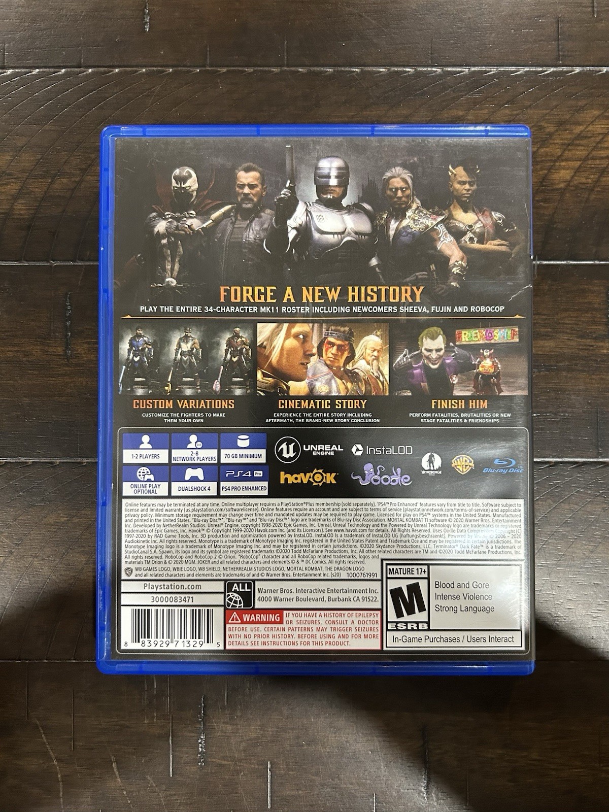 Mortal Kombat 11 – Aftermath Kollection (Sony Playstation 4/PS4) – COMPLETE/CIB