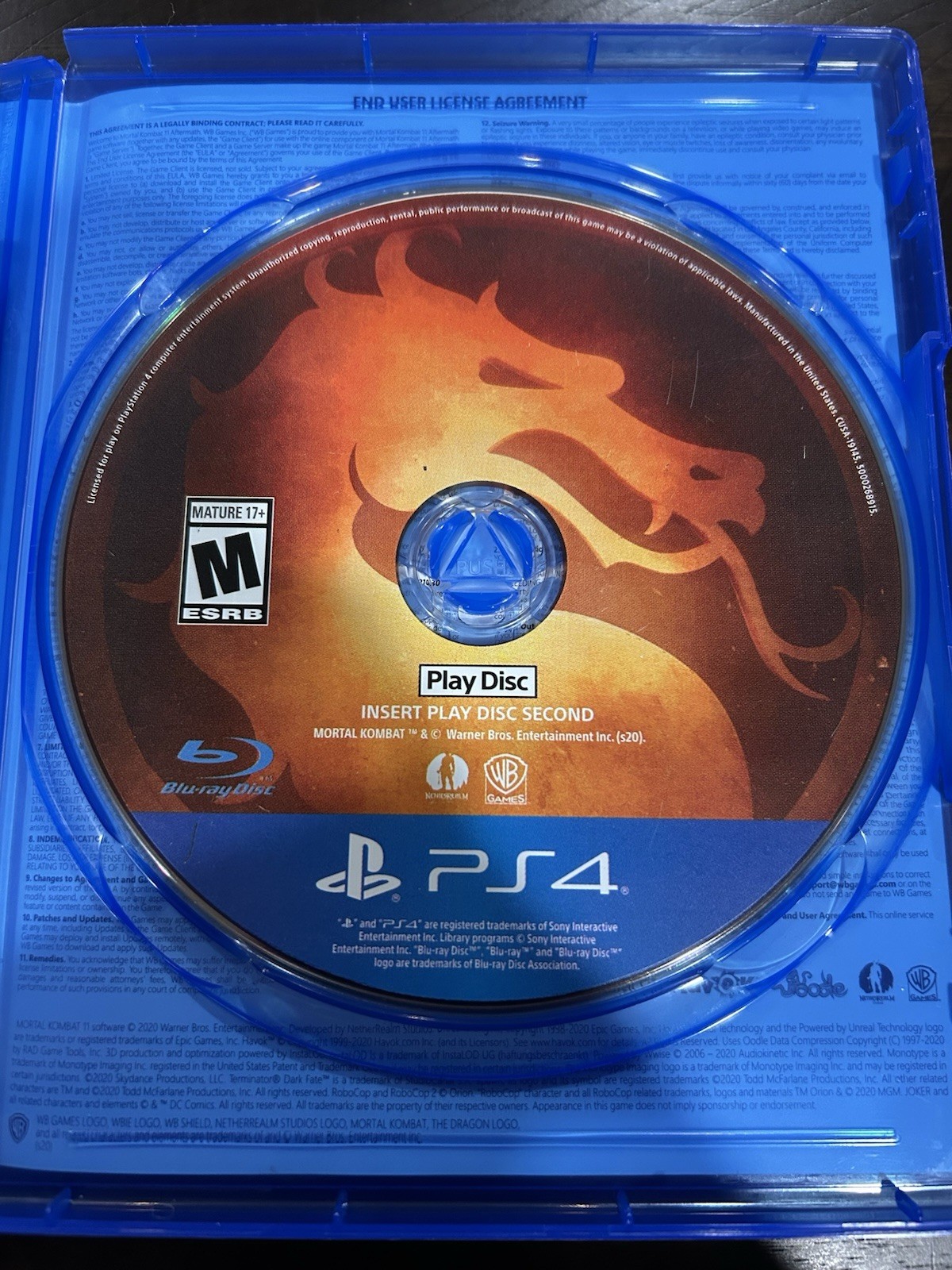 Mortal Kombat 11 – Aftermath Kollection (Sony Playstation 4/PS4) – COMPLETE/CIB