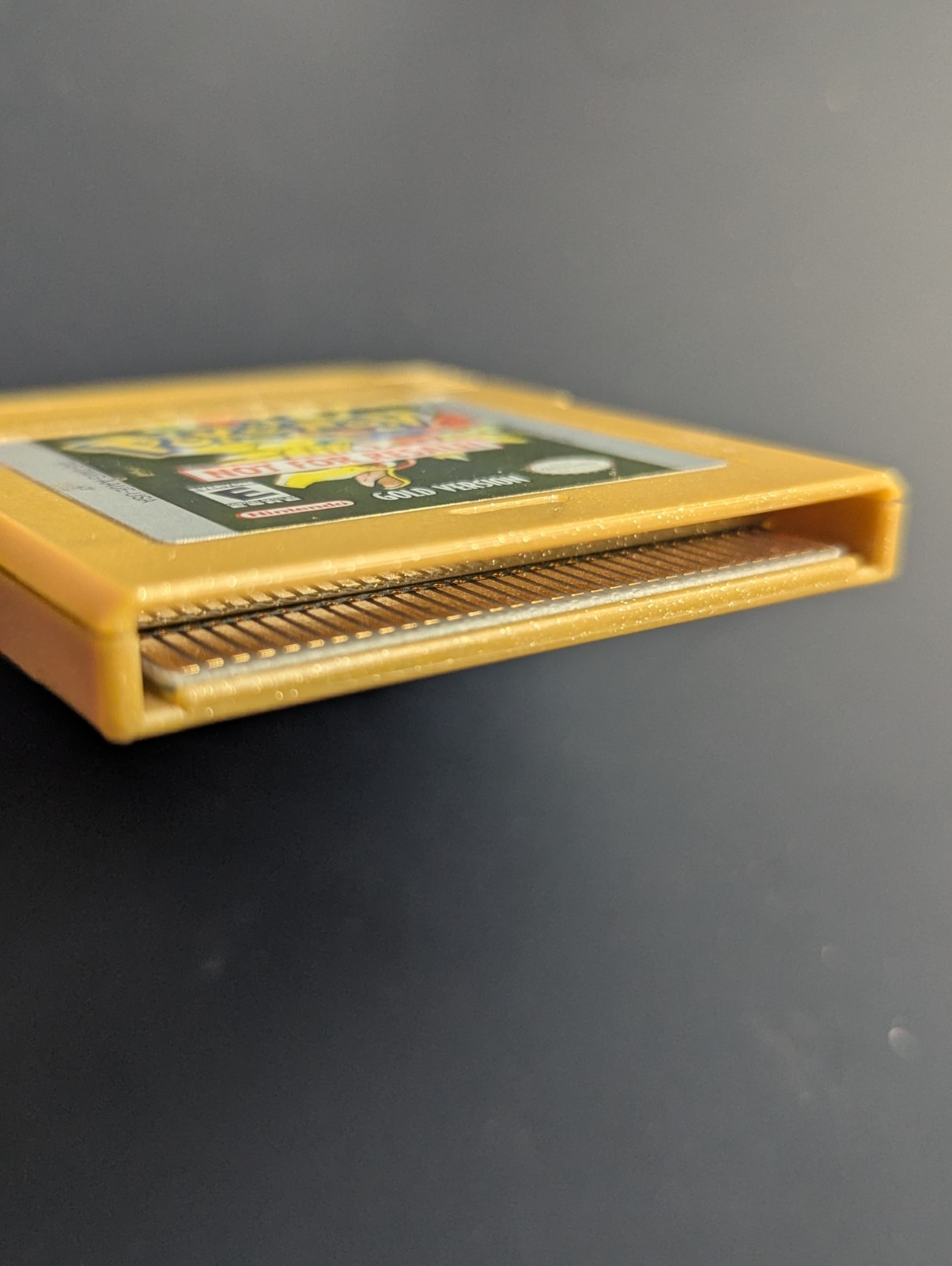 Nintendo Pokémon Gold Version ”Not For Resale” Game Boy Color Cartridge