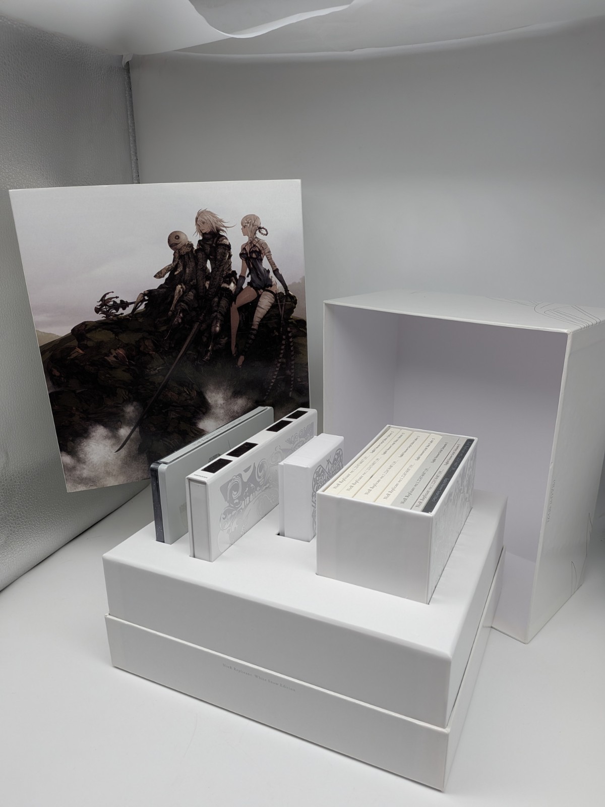 NieR Replicant White Snow Edition Limited Game PS4 PlayStation Japan W/ Benefit