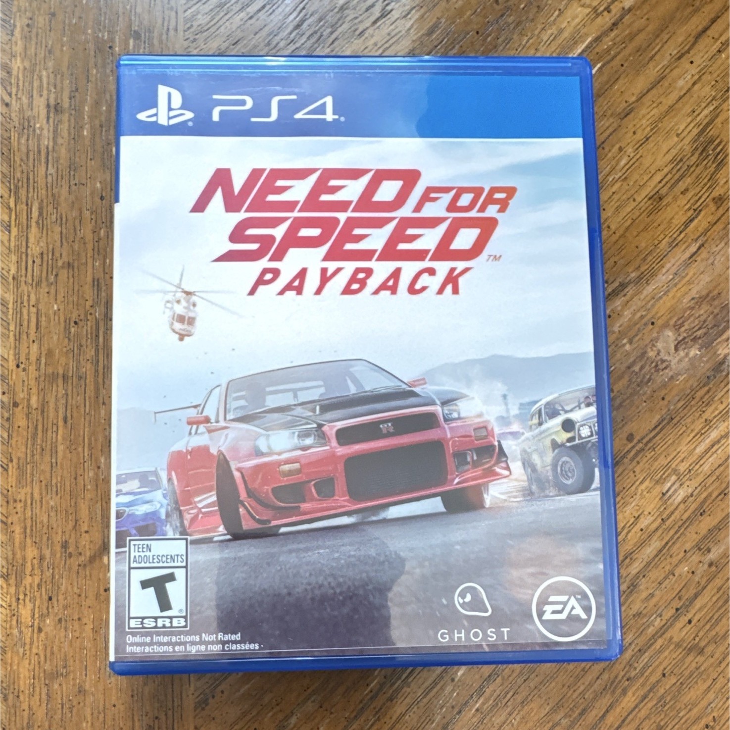 Electronic Arts Need for Speed Payback PS4 Disc w/ Case & Manual (NTSC-U/C)