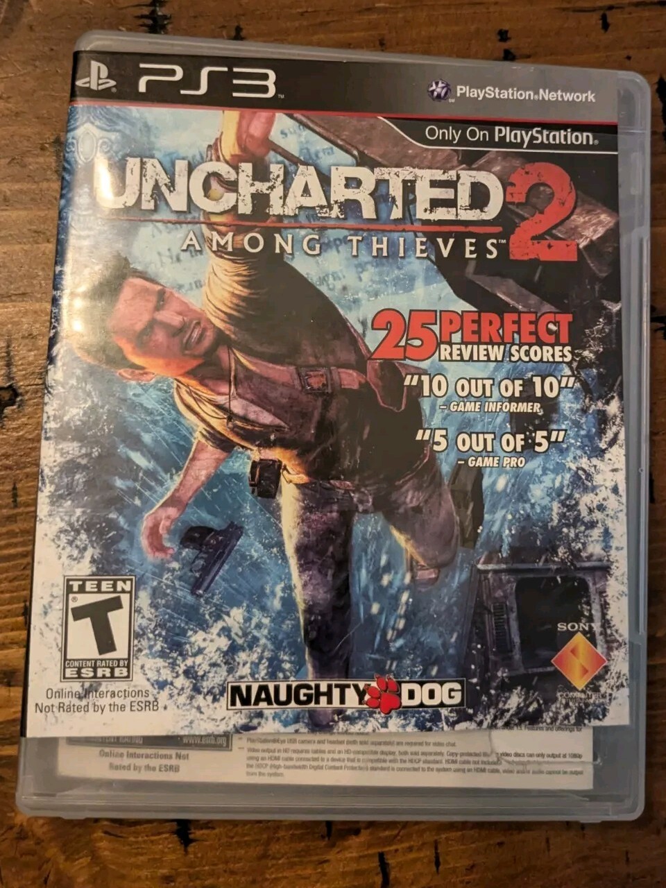 Uncharted 2: Among Thieves (PlayStation 3, 2009) PS3 – CIB