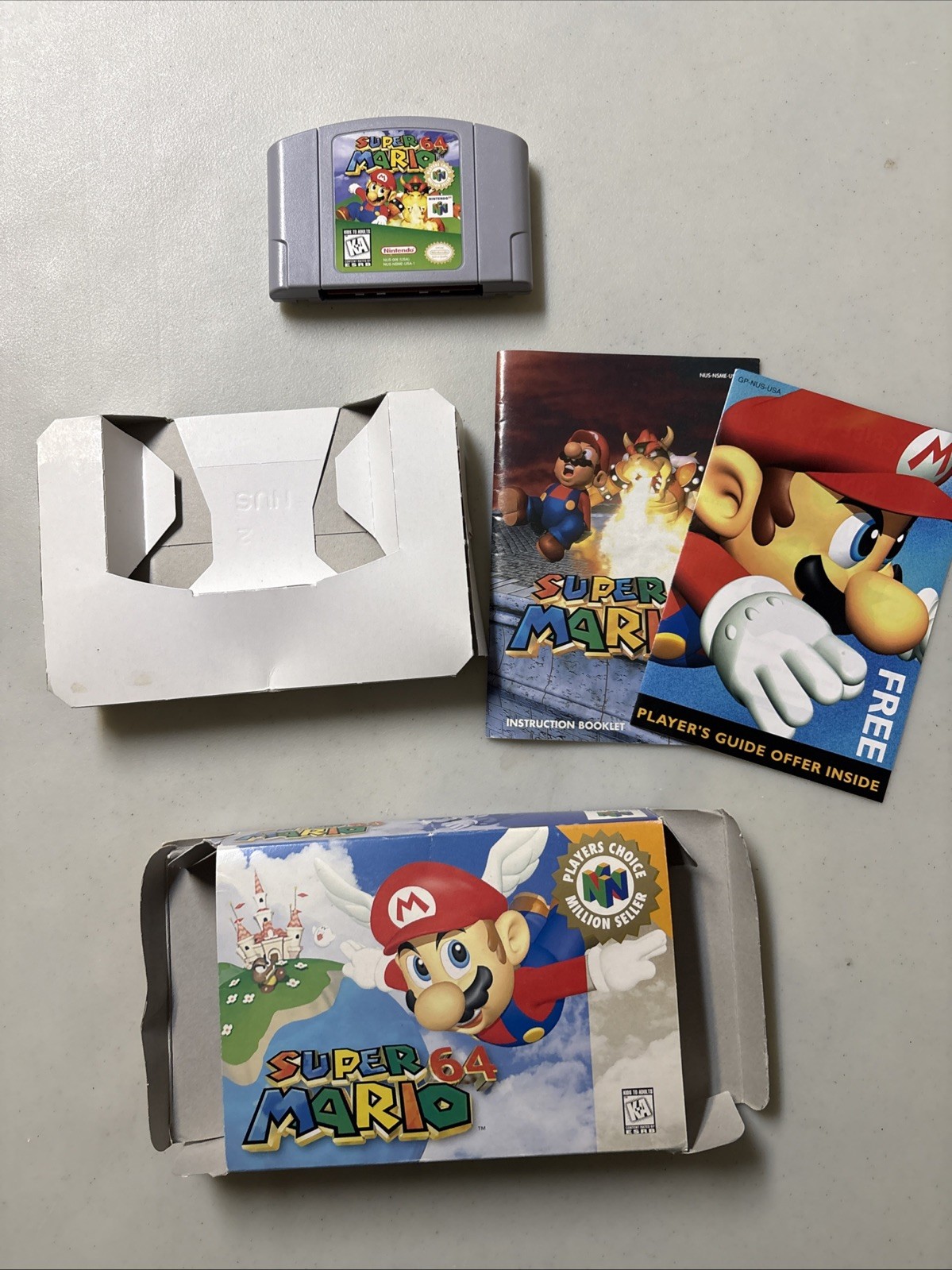 Super Mario 64 Players Choice (Nintendo 64, 1999) Complete And Tested