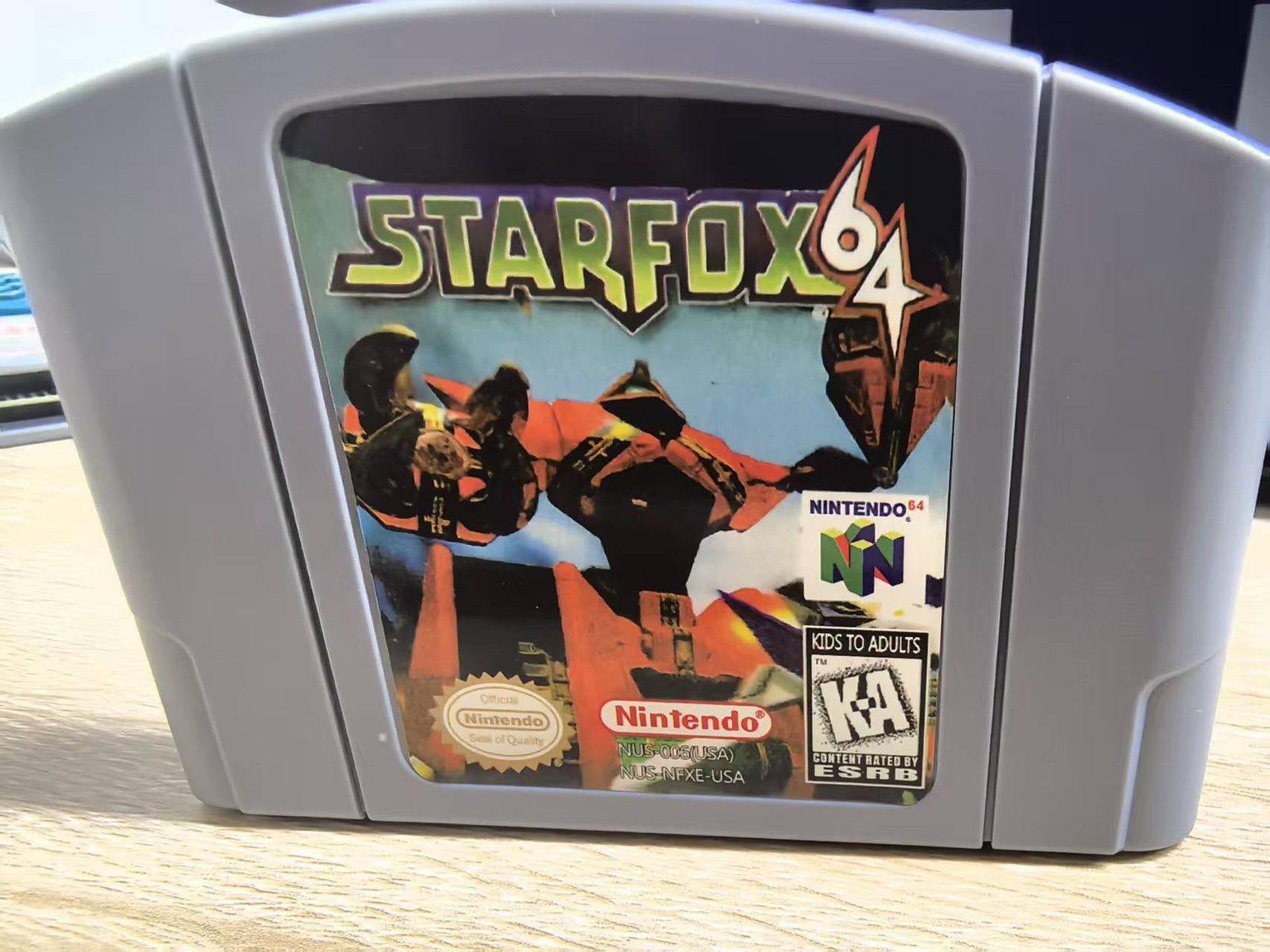 Star Fox 64 N64 Game Cartridge US Version For Nintendo 64 Console Tested Working