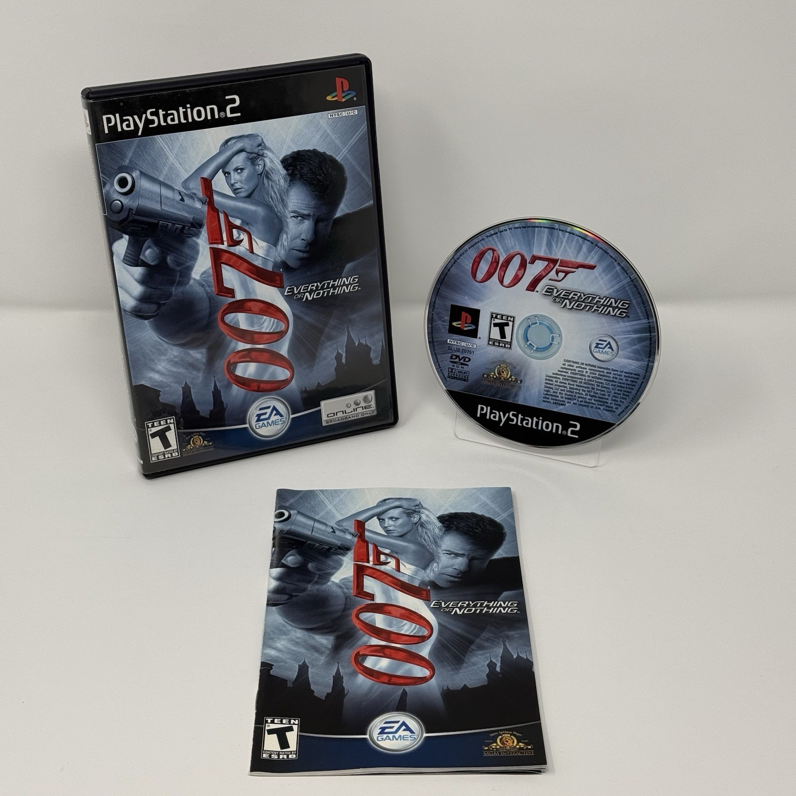 James Bond 007: Everything or Nothing • Sony PlayStation 2, 2004 • CIB • Tested