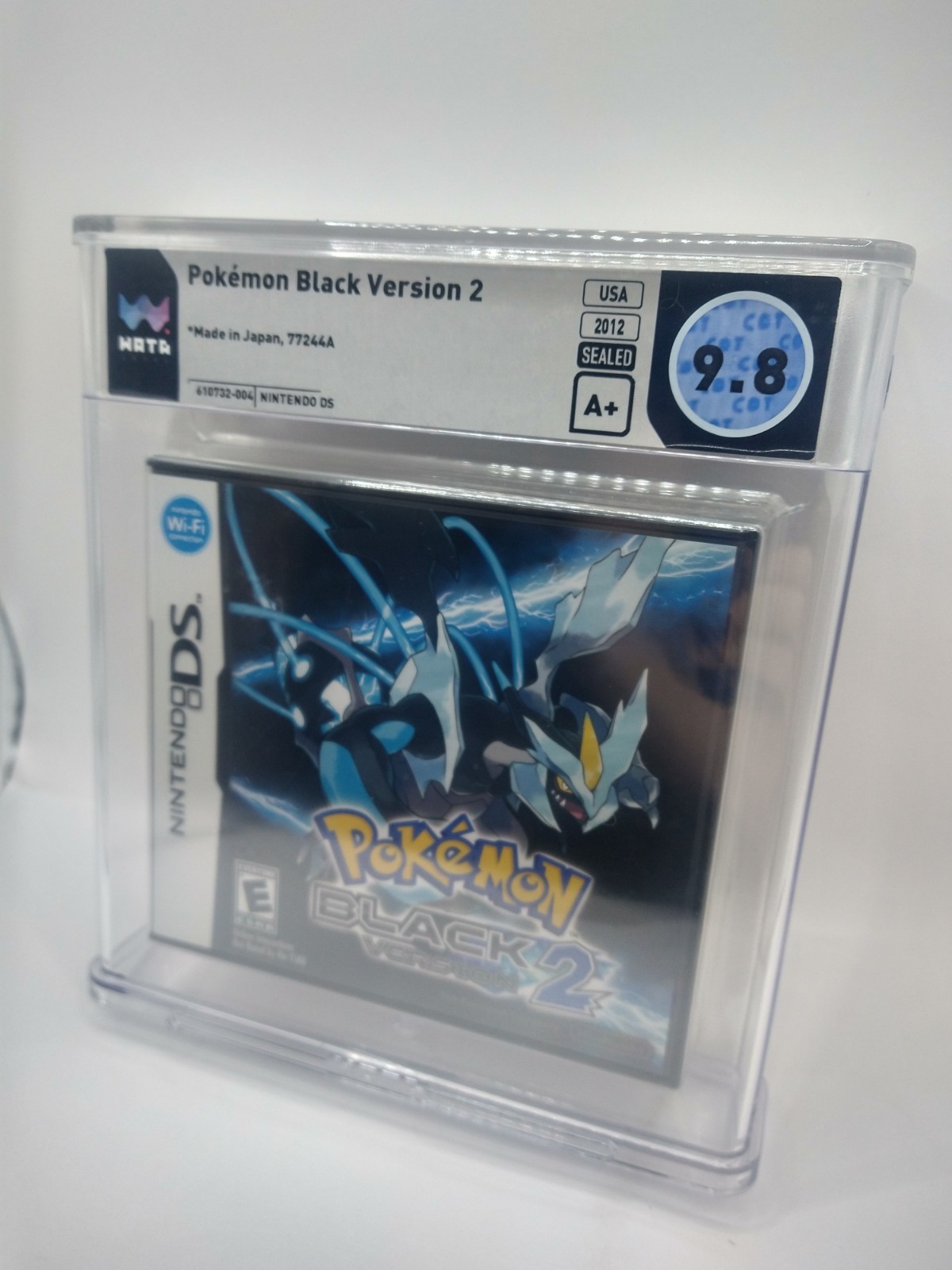 Pokemon Black Version 2 Nintendo DS (WATA 9.8 A+) NOT PSA, VGA [Brand New]
