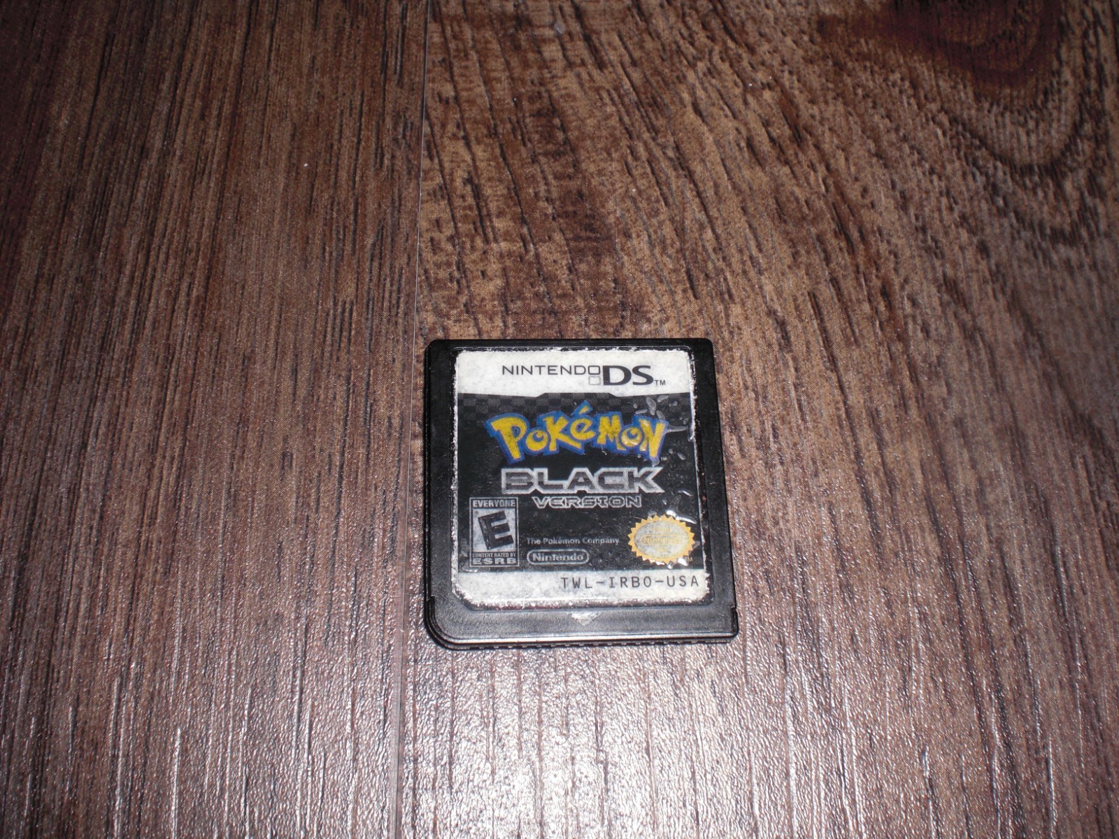 Pokemon Black 1 Version AUTHENTIC GENUINE Game Nintendo DS DSi 3DS 2DS XL TESTED