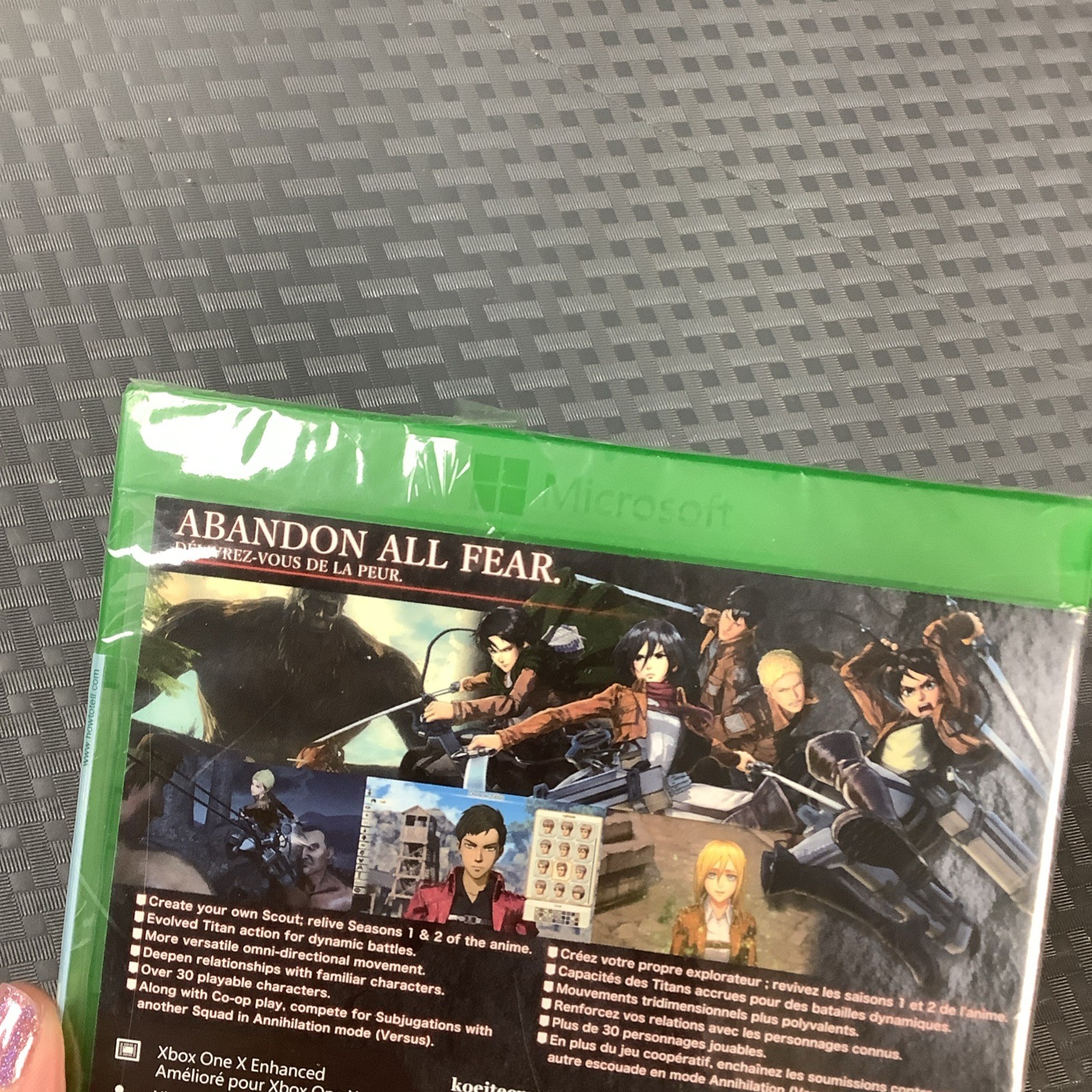 Attack On Titan 2 (Xbox One) BRAND NEW FACTORY SEALED! US VERSION! AUTHENTIC!