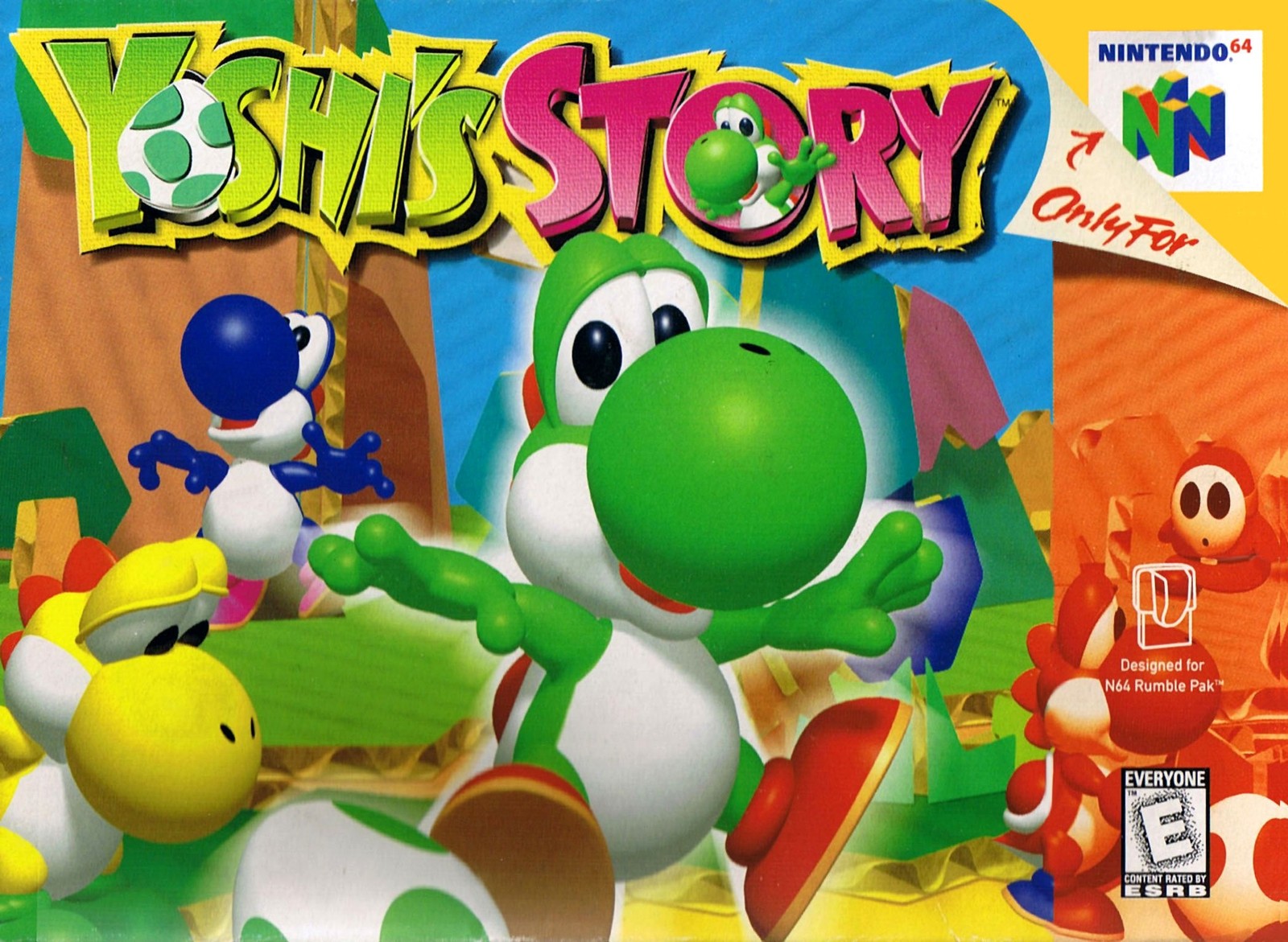Yoshi’s Story Nintendo 64 N64 Cartridge