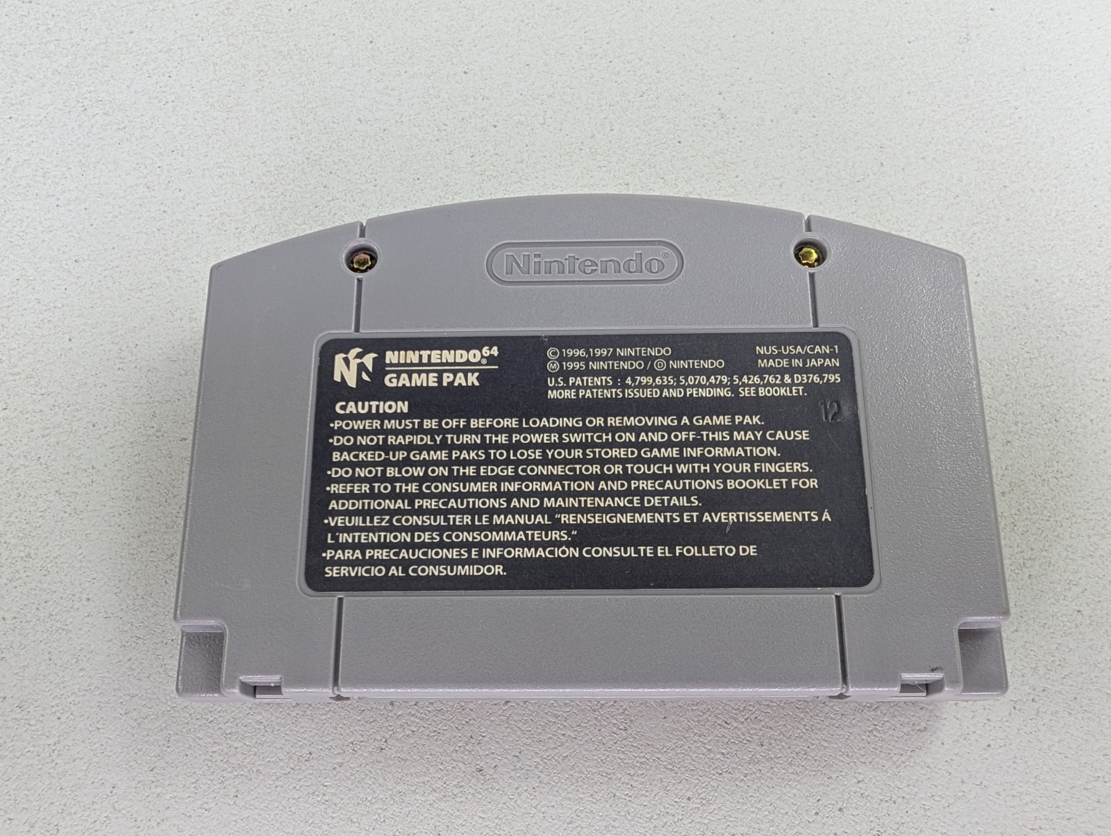 Banjo-Kazooie (Nintendo 64 N64) Authentic Cartridge Tested Working