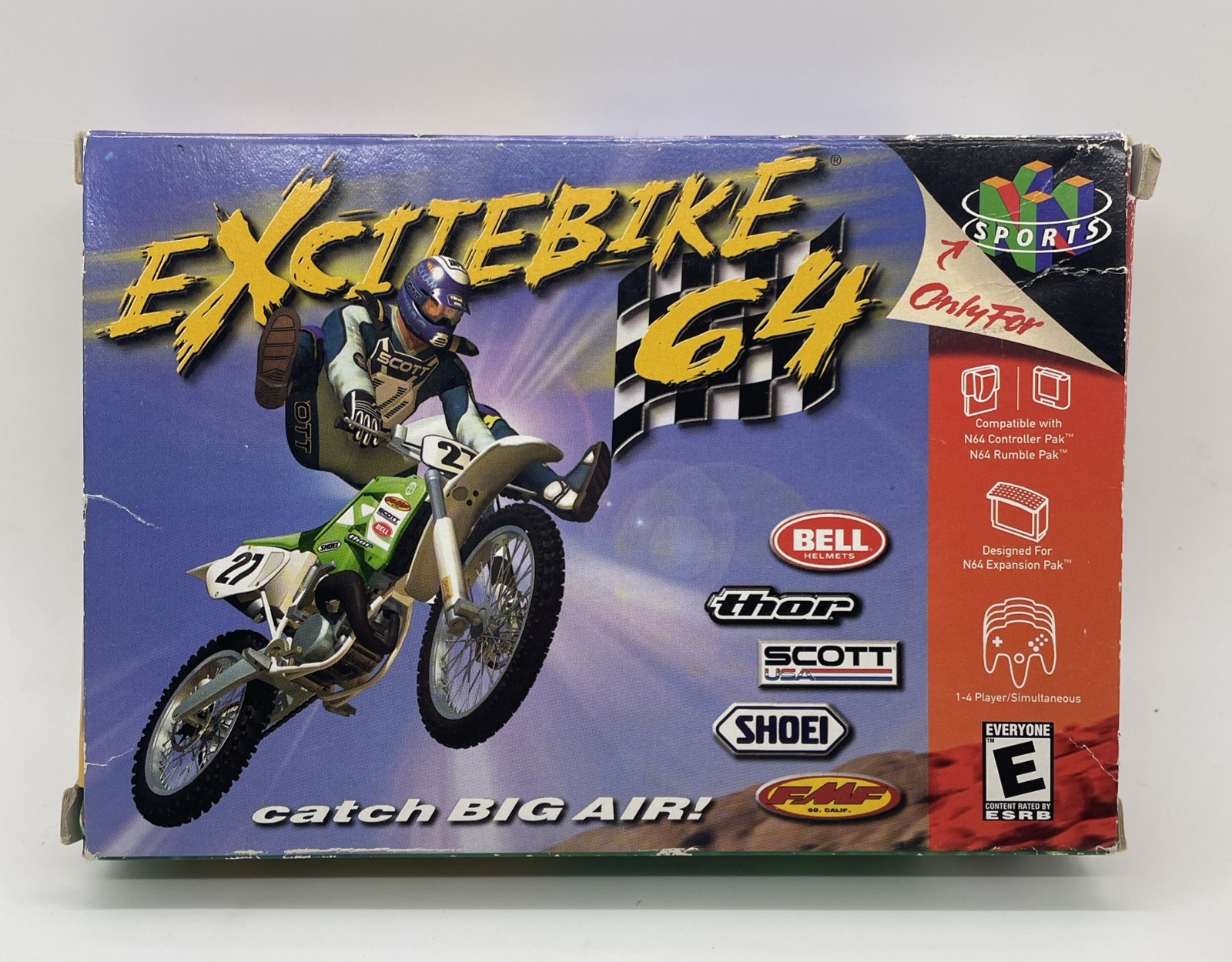 Excitebike 64 (Nintendo 64, 2000) Missing Manual