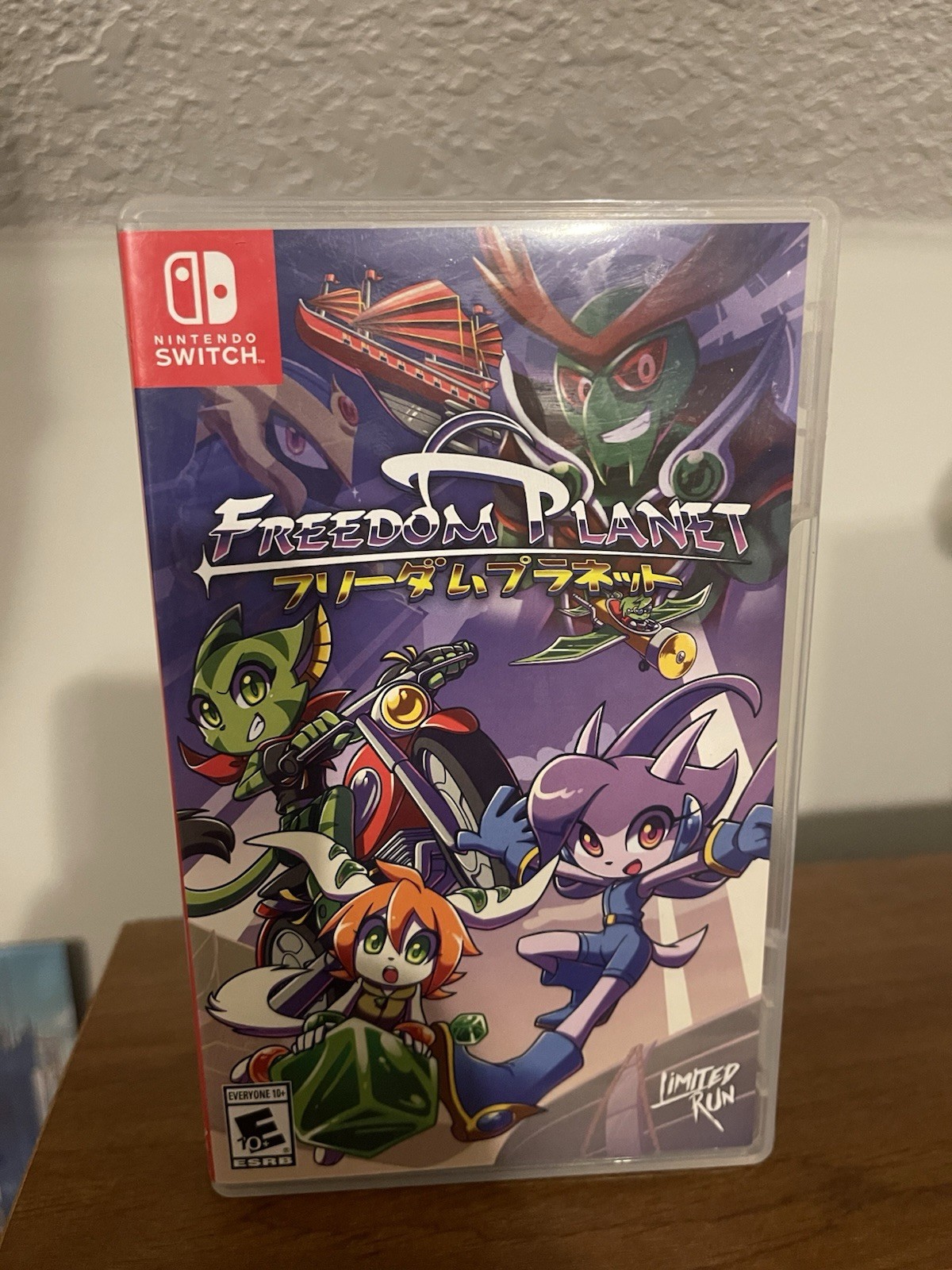 Freedom Planet Nintendo Switch 2019 LRG #035 No Card