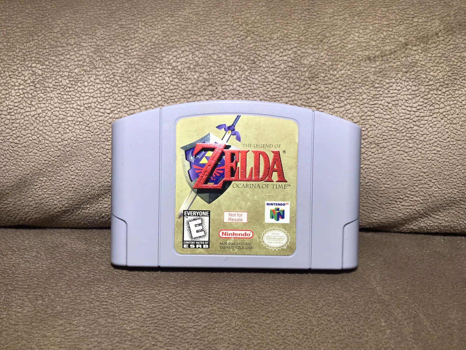Legend of Zelda: Ocarina of Time (Nintendo 64, 1998) Not for Resale NFR