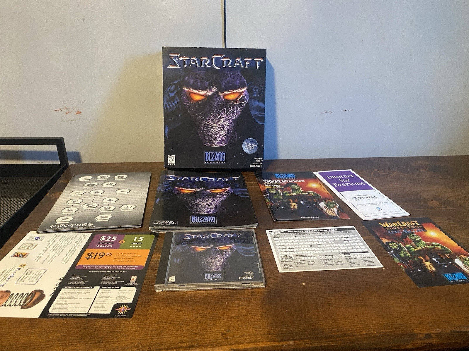 StarCraft Big Box PC Game (Windows 95) 1997 Collectors Special Edition 100% CIB