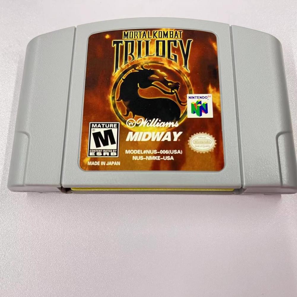 Mortal Kombat Trilogy – Nintendo 64 (N64) Must-have for fans Vintage cartridge