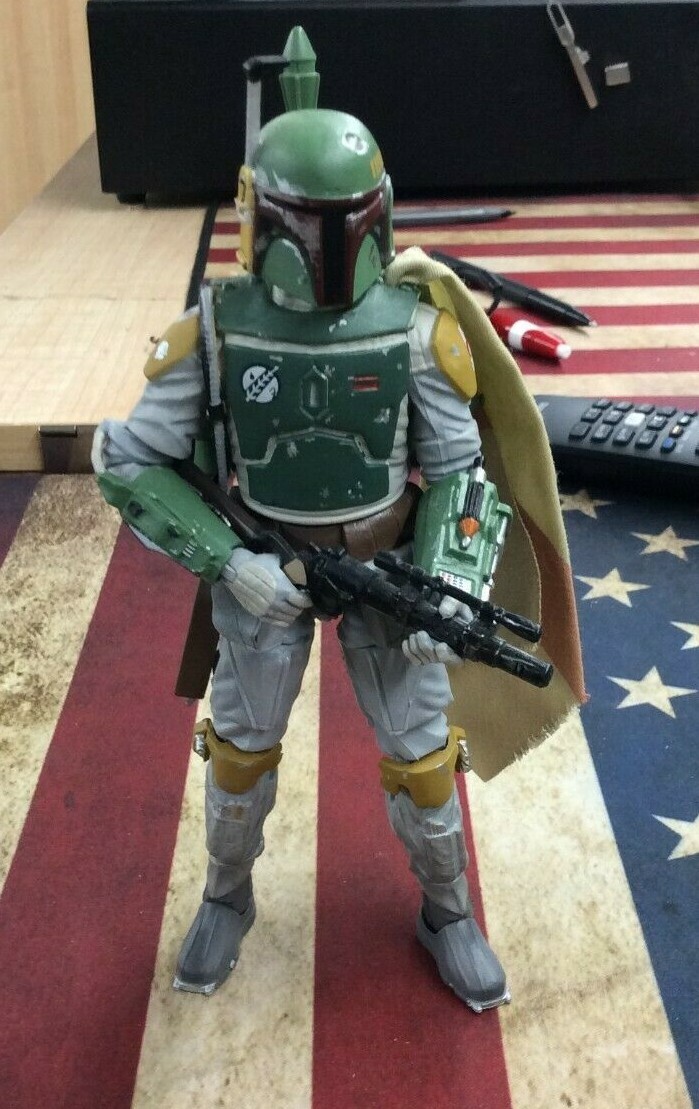 Star Wars The Black Series 6″ Boba Fett Original Action Figure Complete See Pics