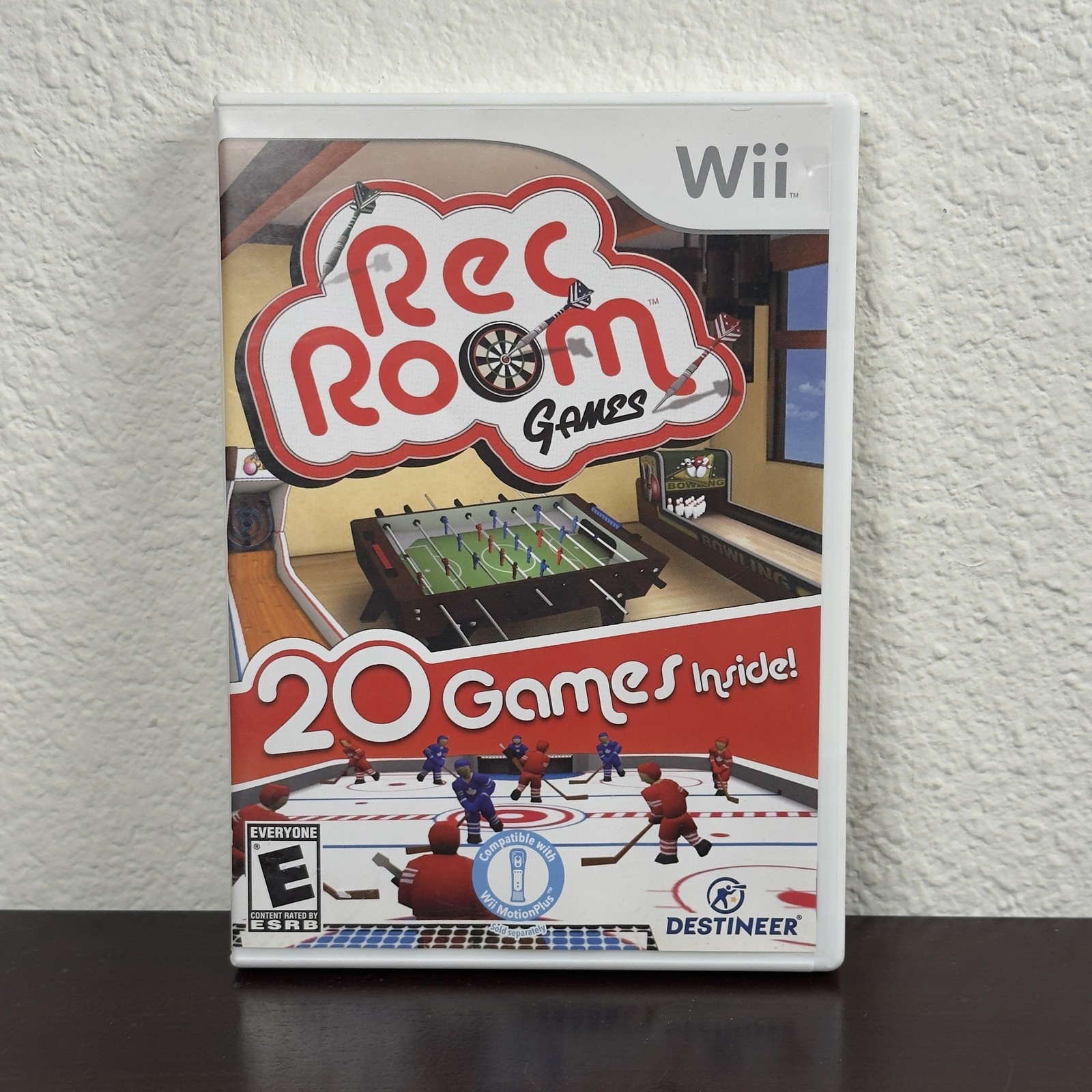 Rec Room Games Nintendo Wii Game CIB E Destineer NTSC Party Sports Compilation