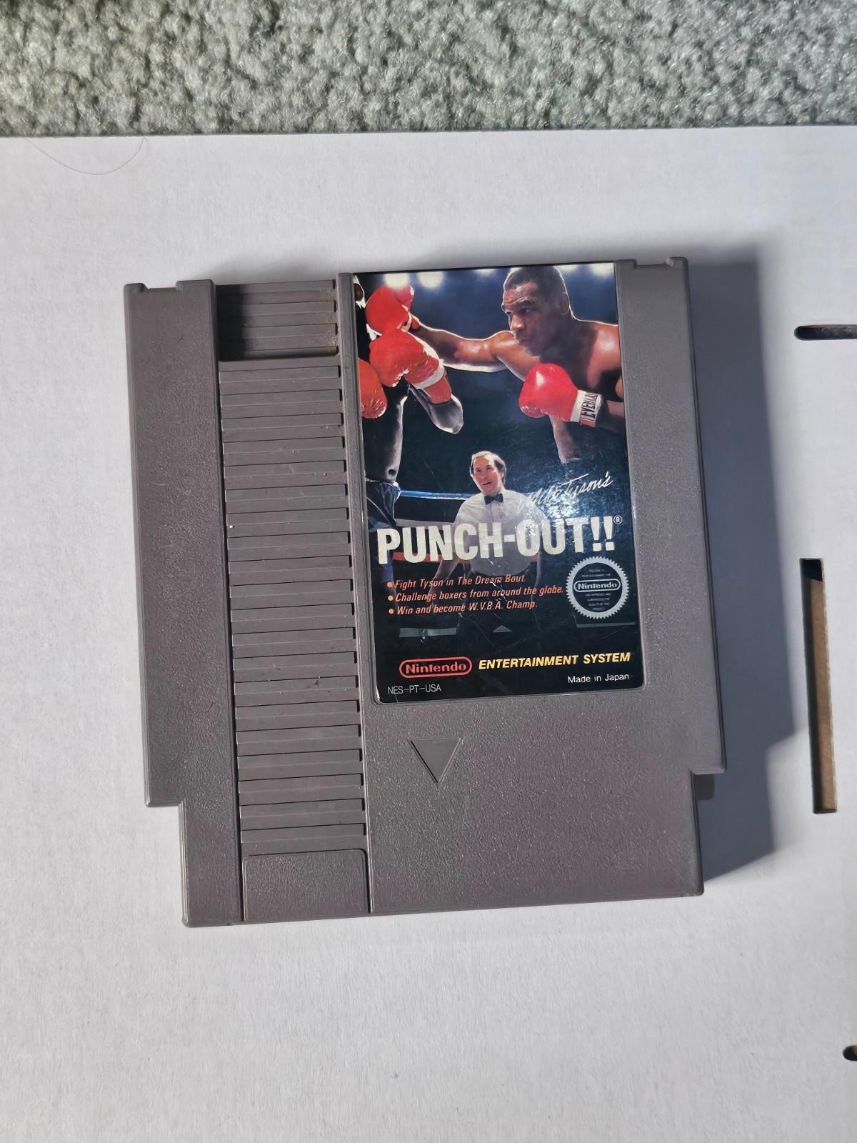 Mike Tyson’s Punch-Out!! (NES, 1987) *CARTRIDGE ONLY*