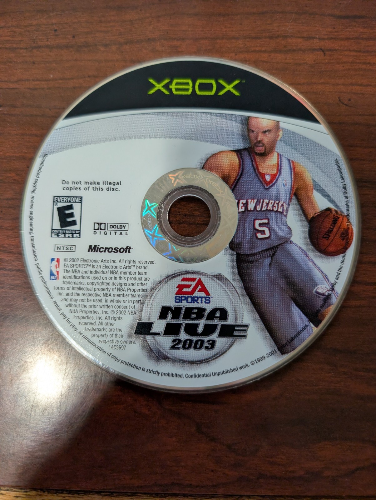 NBA Live 2003 (Xbox) NO TRACKING – DISC ONLY