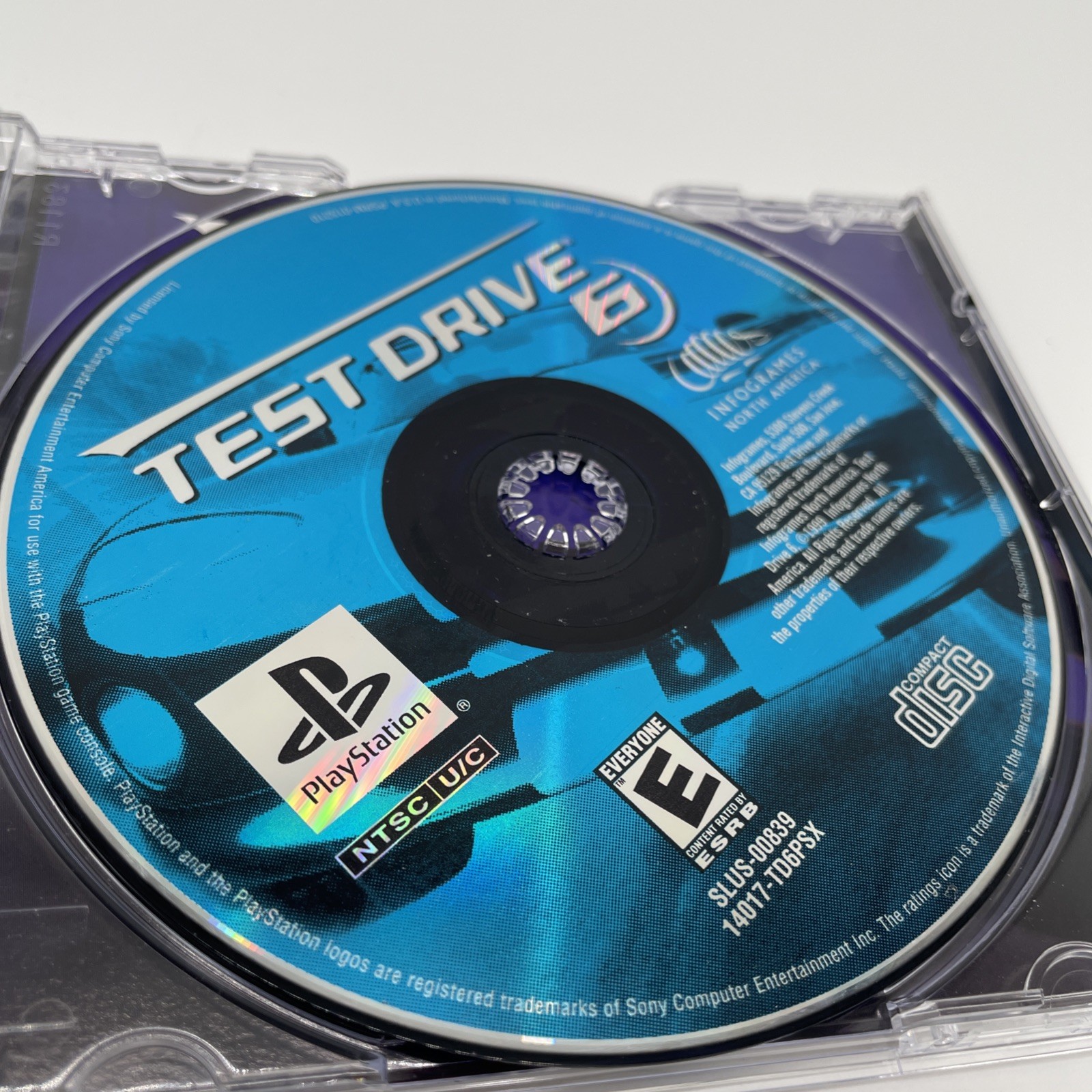 Test Drive 6 PS1 PlayStation 1 Complete CIB + Registration Card