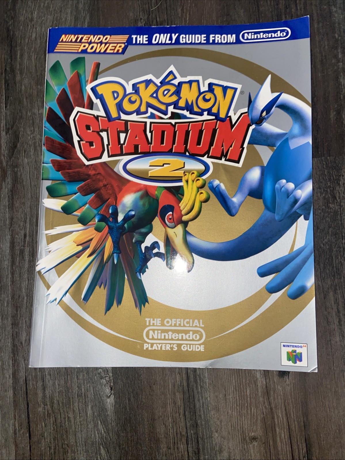 Pokemon Stadium 2 Bundle Nintendo 64 Game & Guide 2001