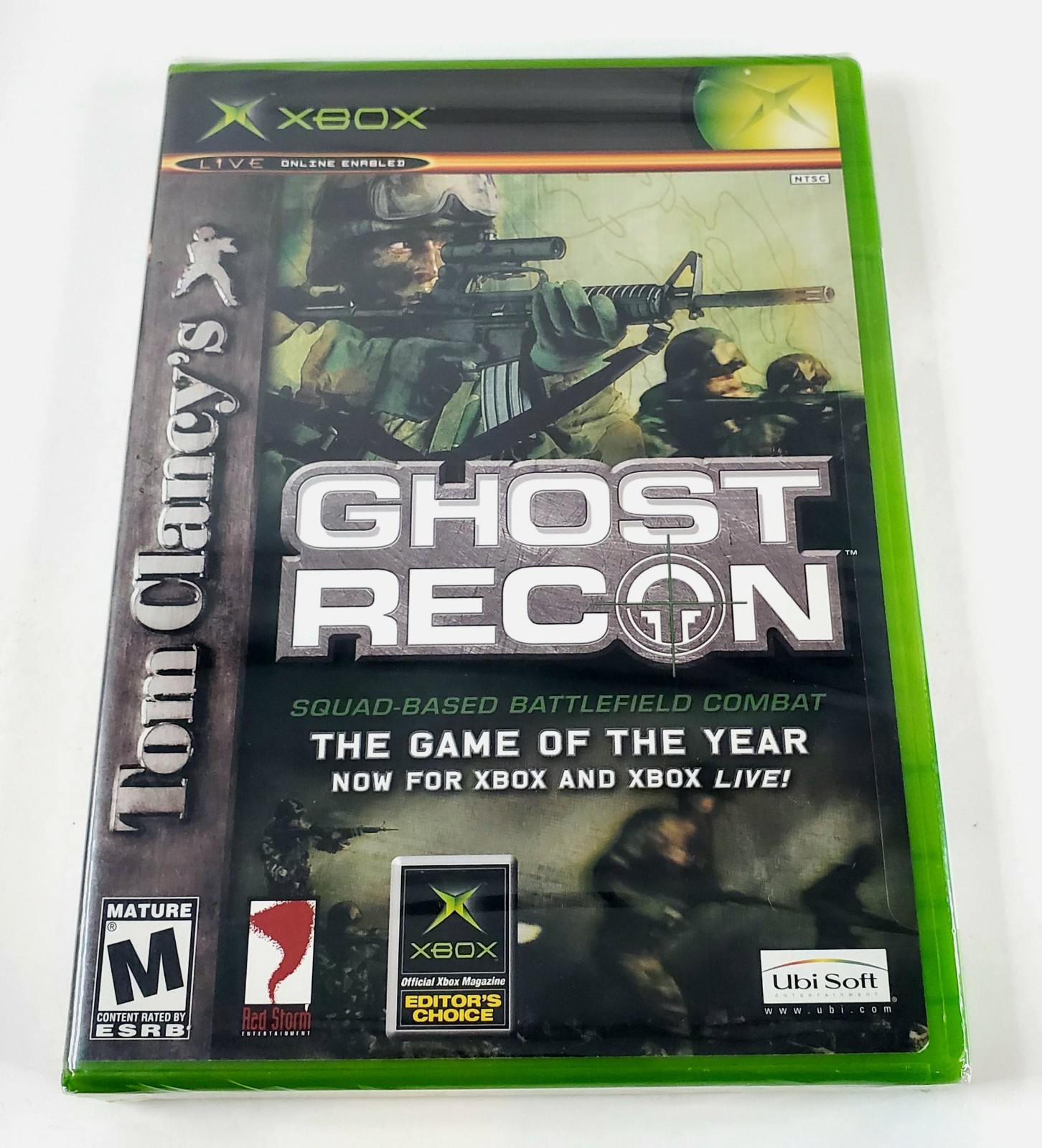 Tom Clancy’s Ghost Recon (2002) – XBOX Video Game – NEW / SEALED