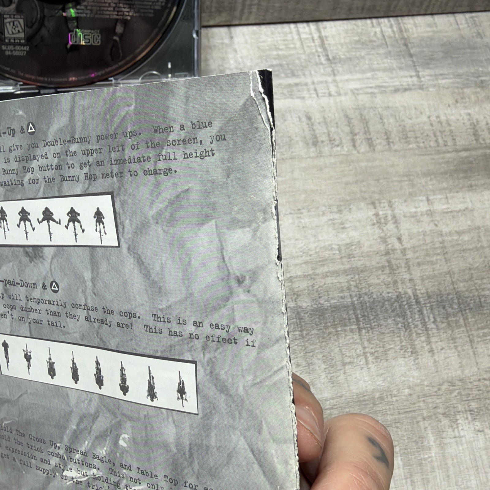 Courier Crisis (Sony PlayStation 1, 1997) Manual Missing Pages – Free Shipping