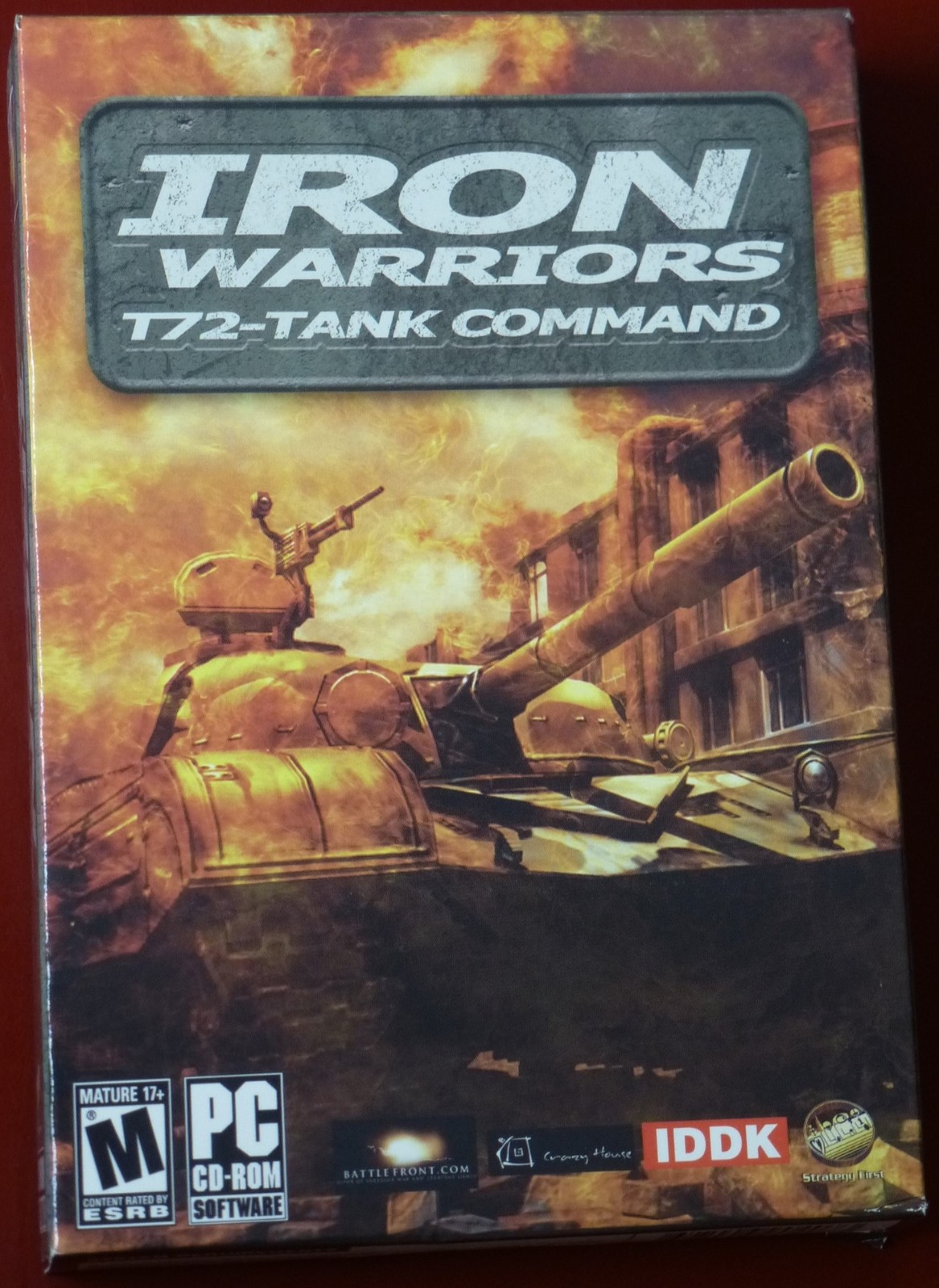 Video Game PC Iron Warriors T72 Tank Command NEW SEALED Box