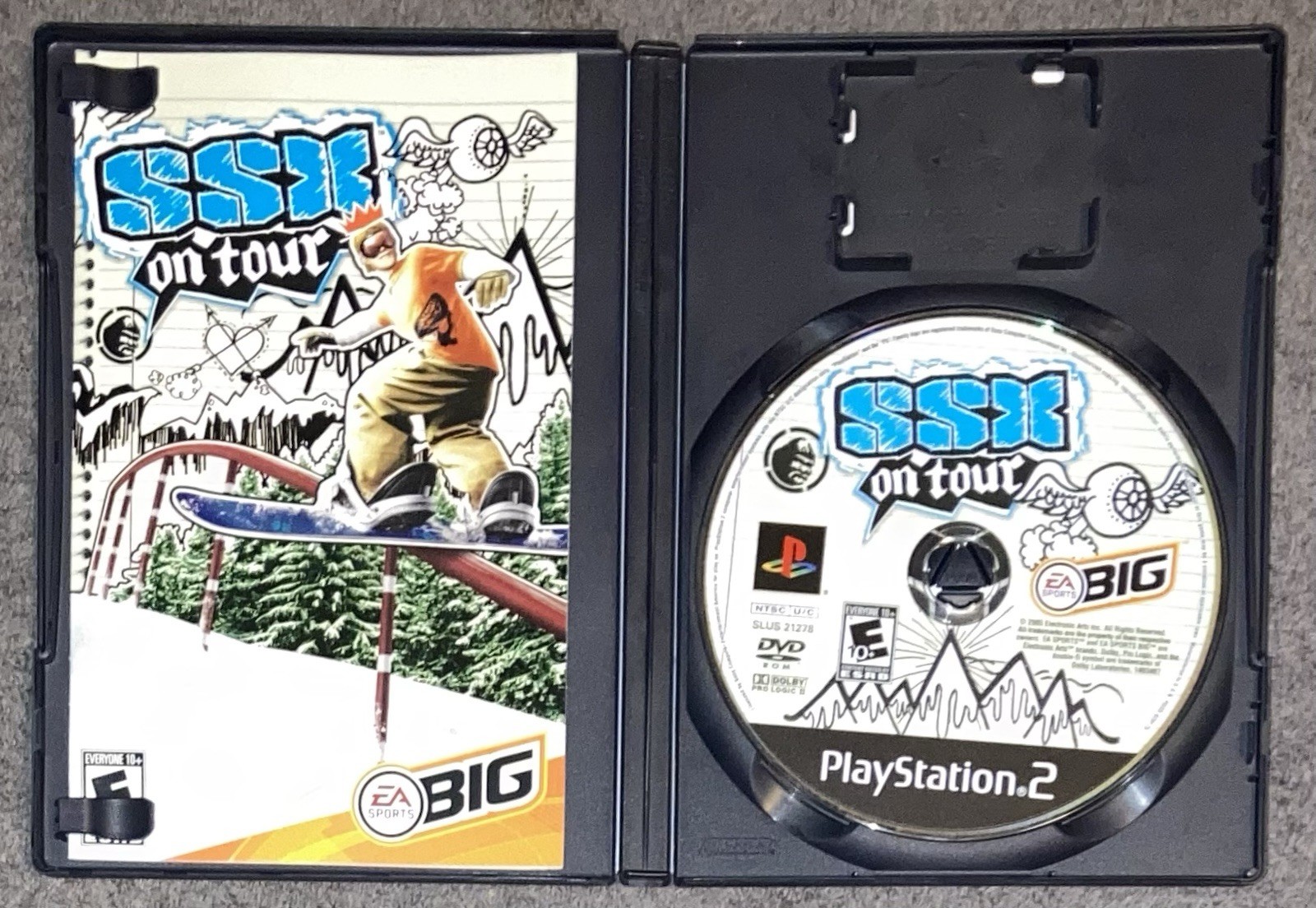 SSX On Tour: Playstation 2 Sony PS2 Snowboarding Skiing Game