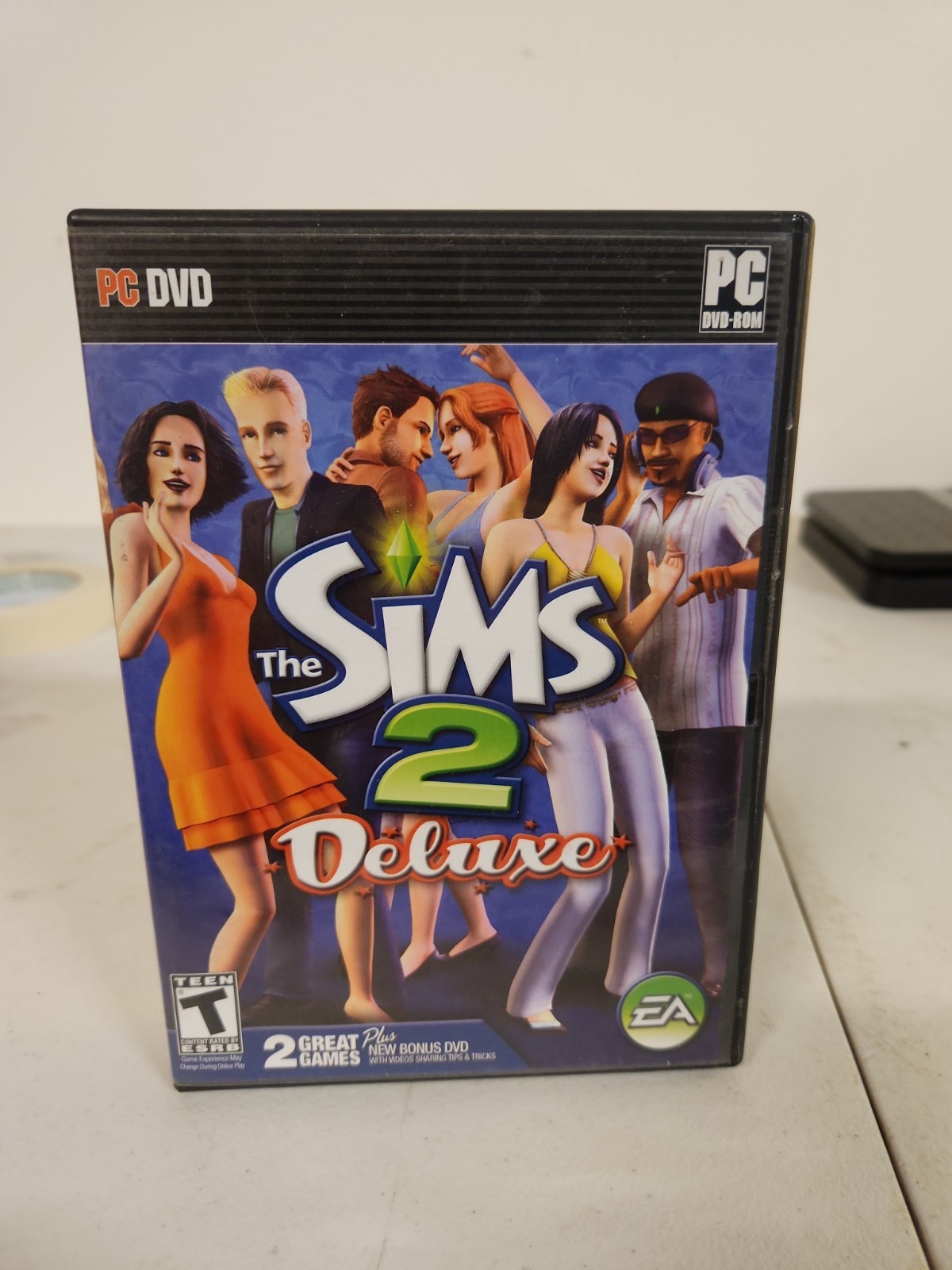 The Sims 2: Deluxe + Bonus (PC, 2007) DVD