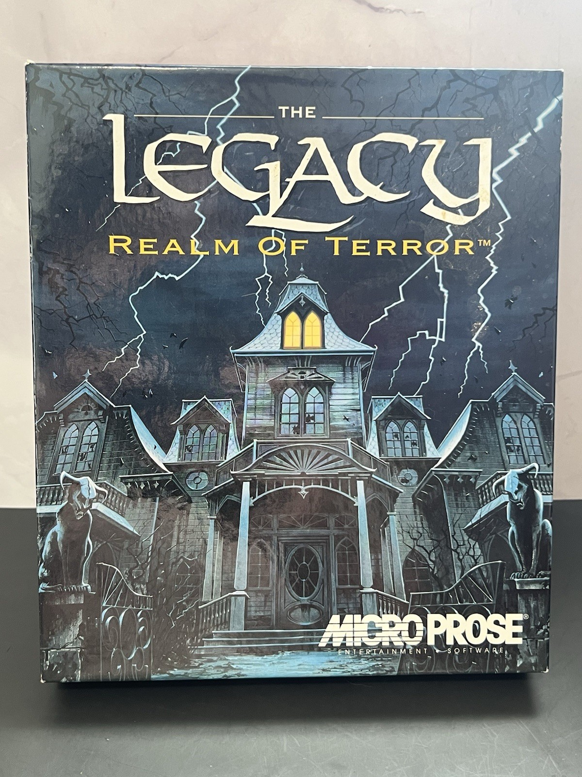Vintage 1993 MicroProse Legacy: Realm of Terror PC Role Playing Game Complete!