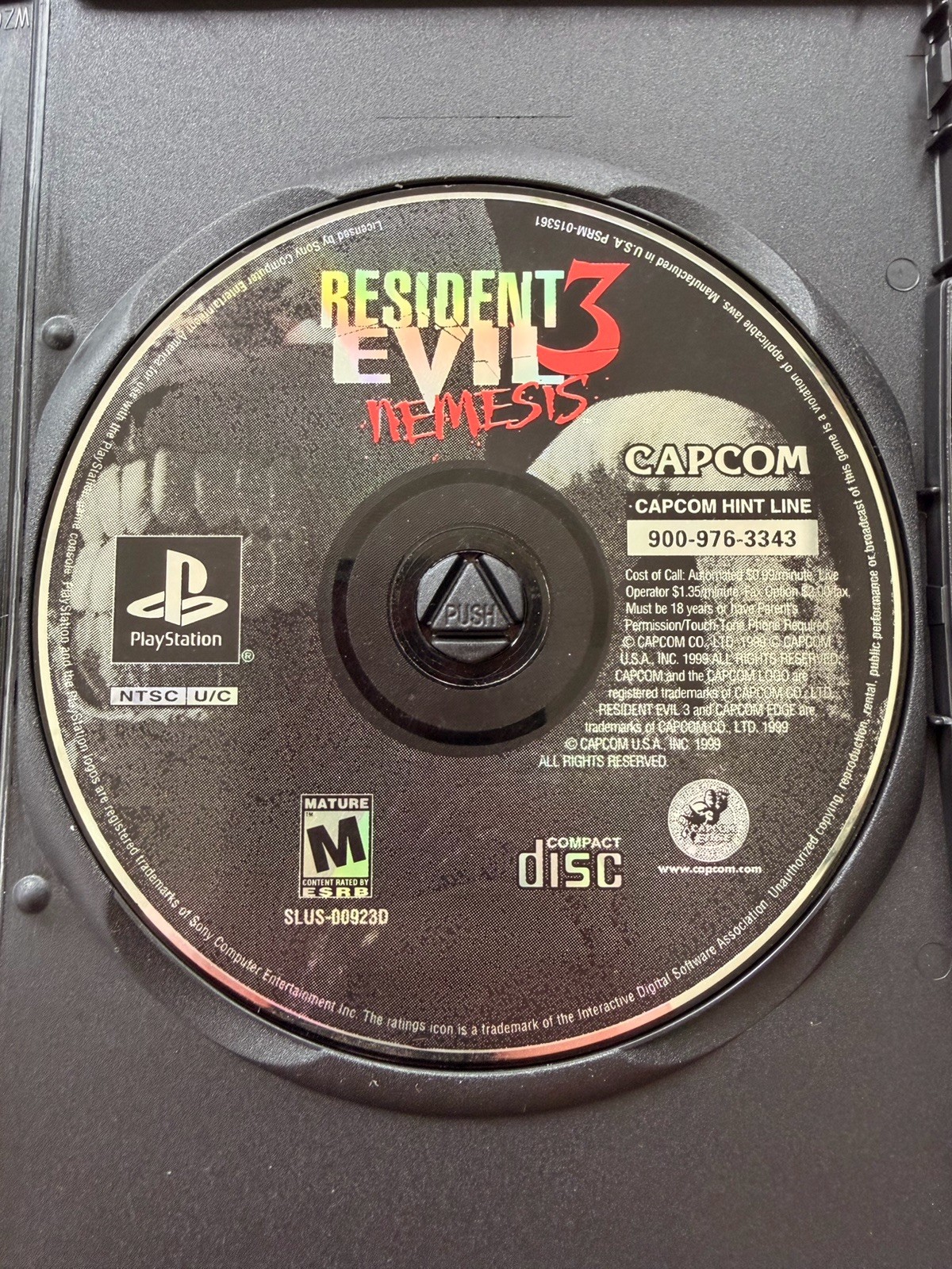 Resident Evil 3: Nemesis, Tested And Working (PlayStation 1, 1999)
